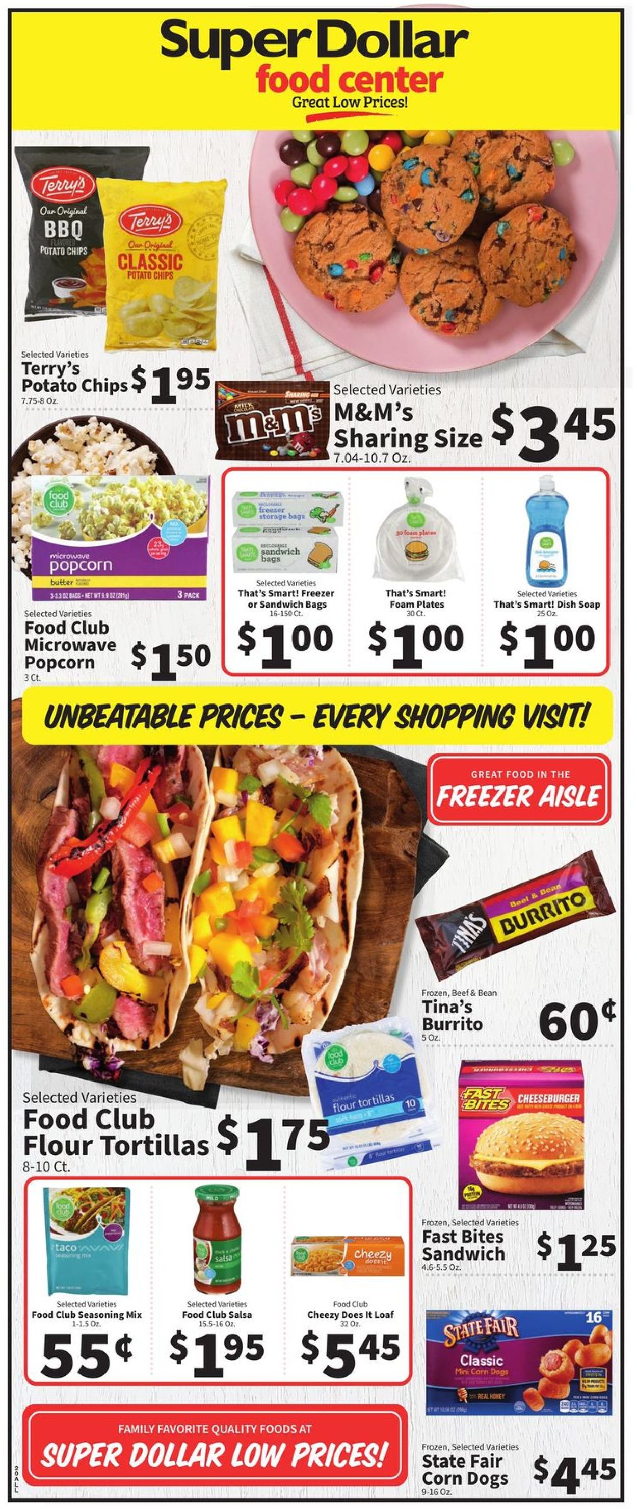 Super Dollar Food Center Ad from 08/24/2022
