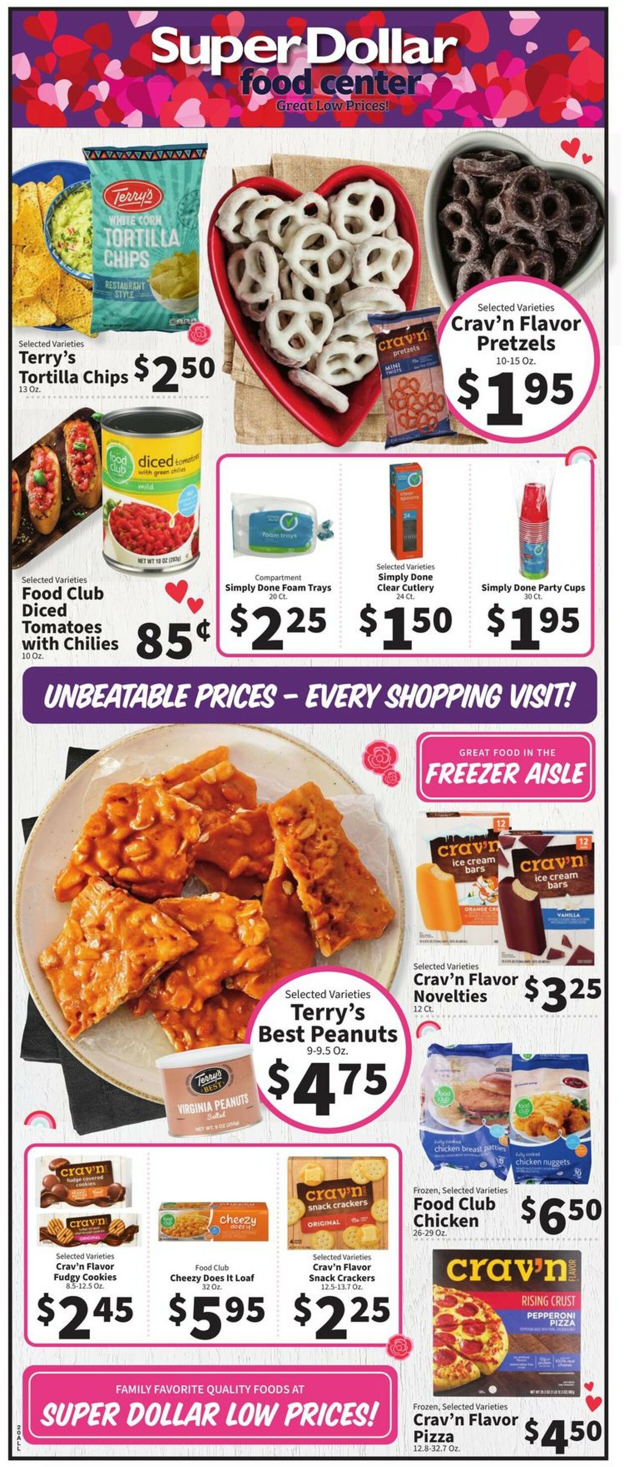 Super Dollar Food Center Ad from 02/08/2023