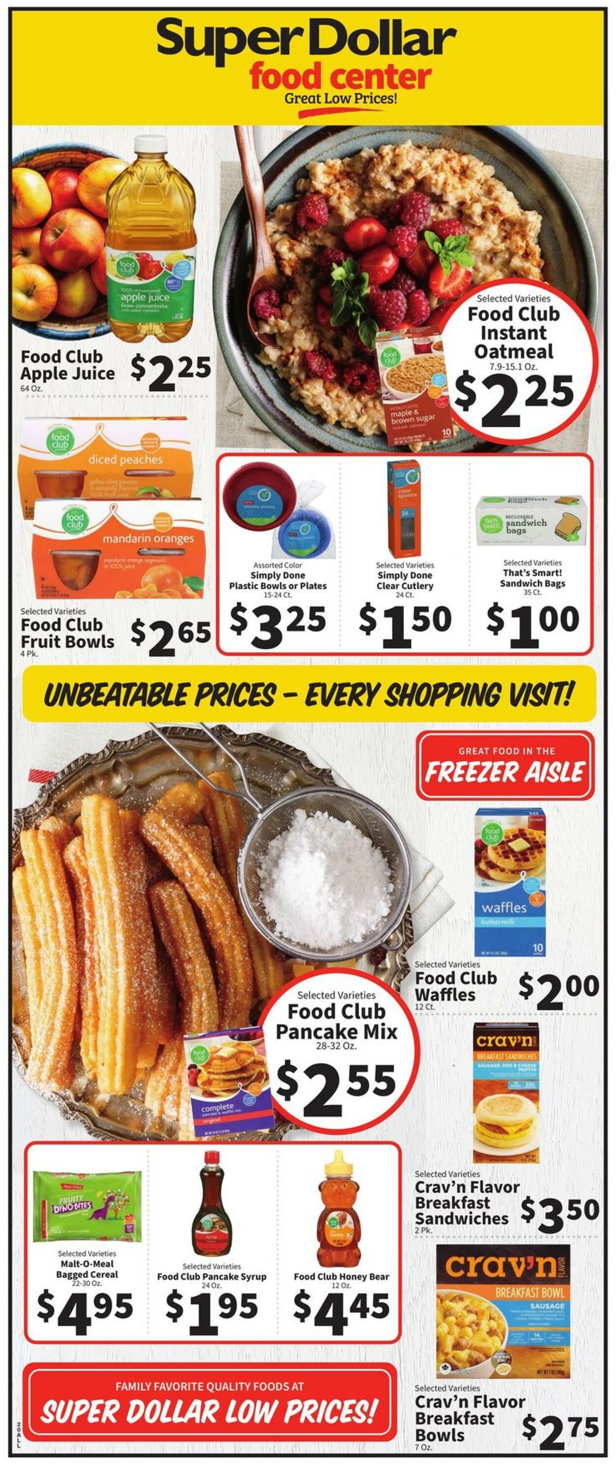 Super Dollar Food Center Ad from 04/19/2023
