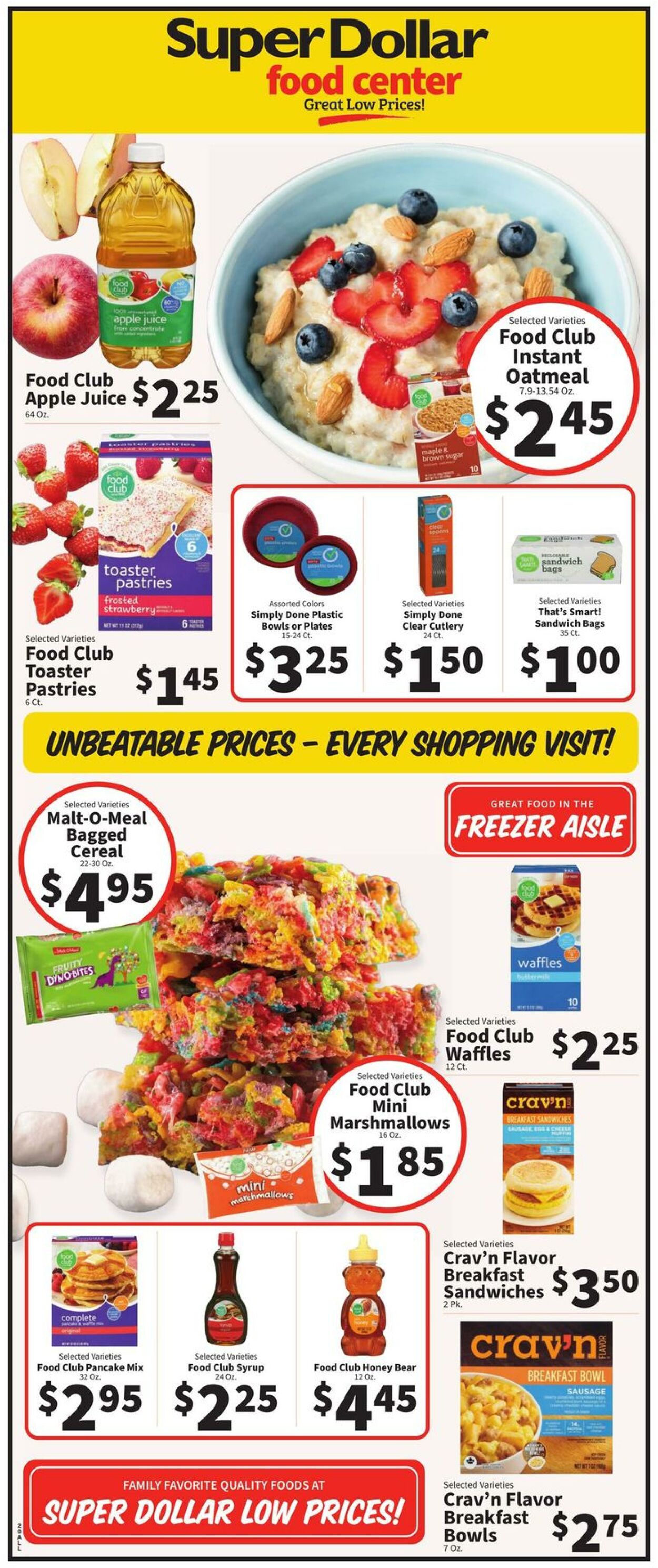 Super Dollar Food Center Ad from 08/02/2023