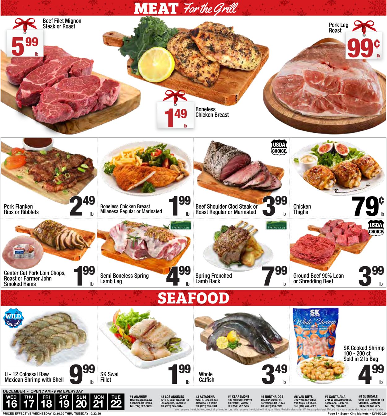 Super King Market Ad from 12/16/2020