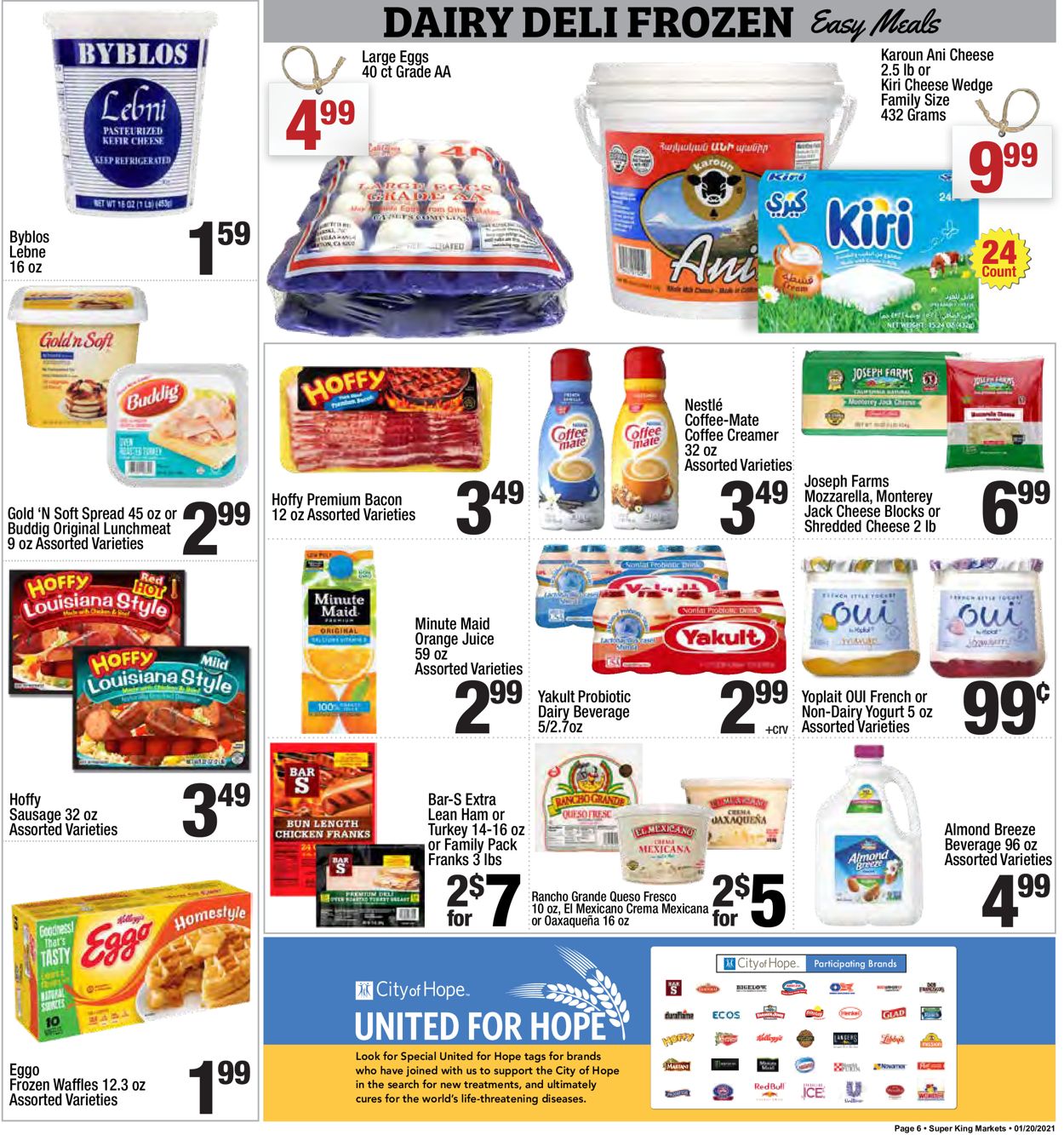 Super King Market Ad from 01/20/2021