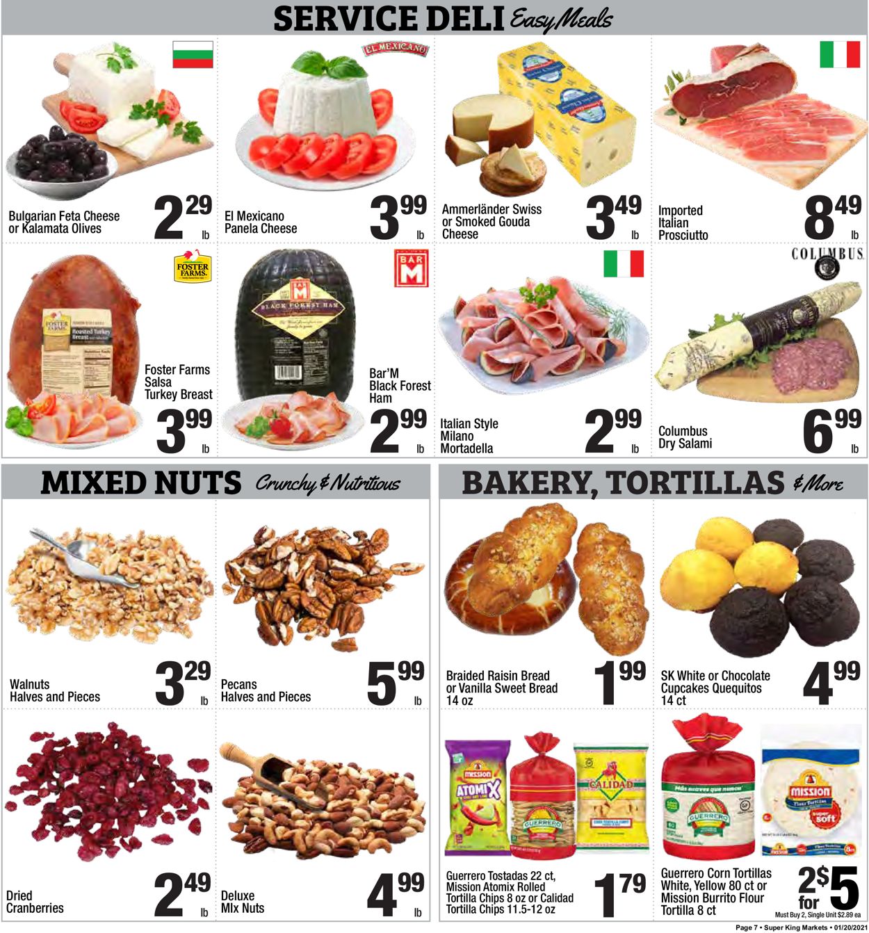 Super King Market Ad from 01/20/2021