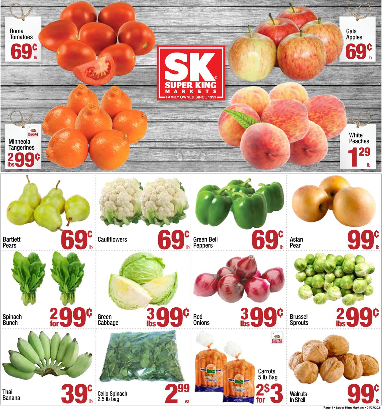 Super King Market Ad from 01/27/2021