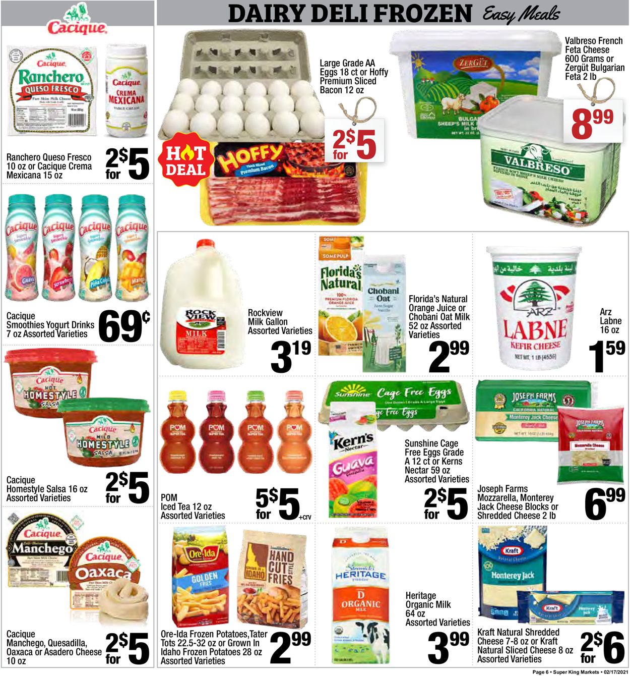Super King Market Ad from 02/17/2021