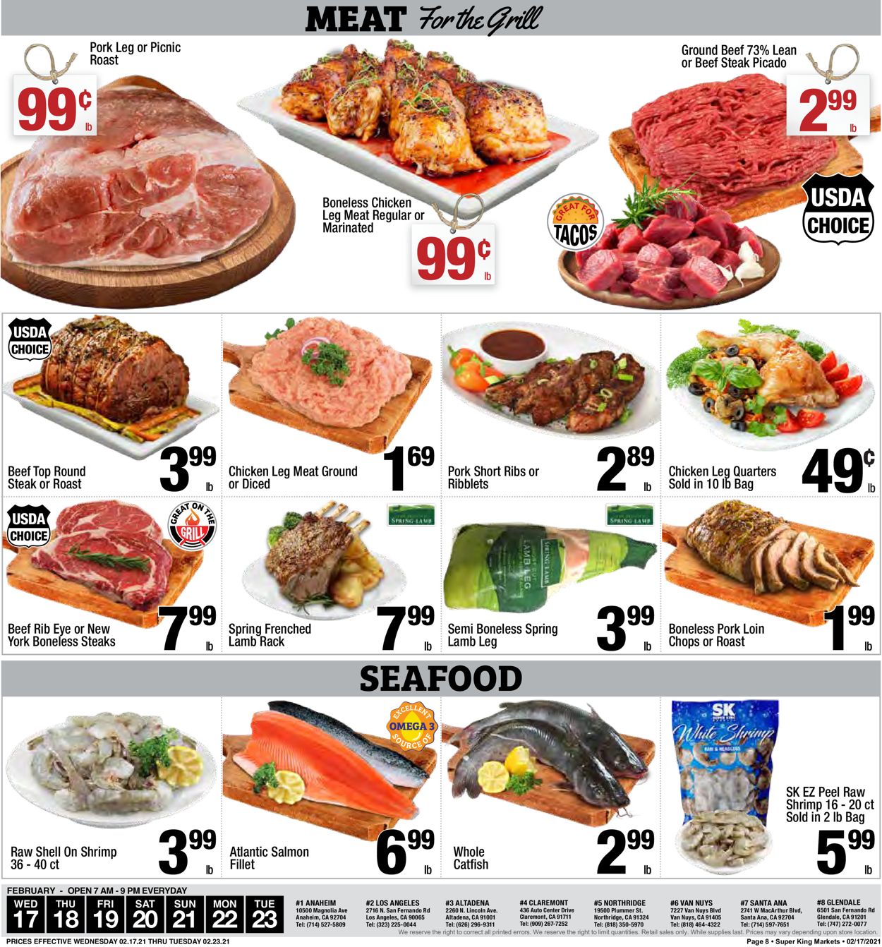Super King Market Ad from 02/17/2021