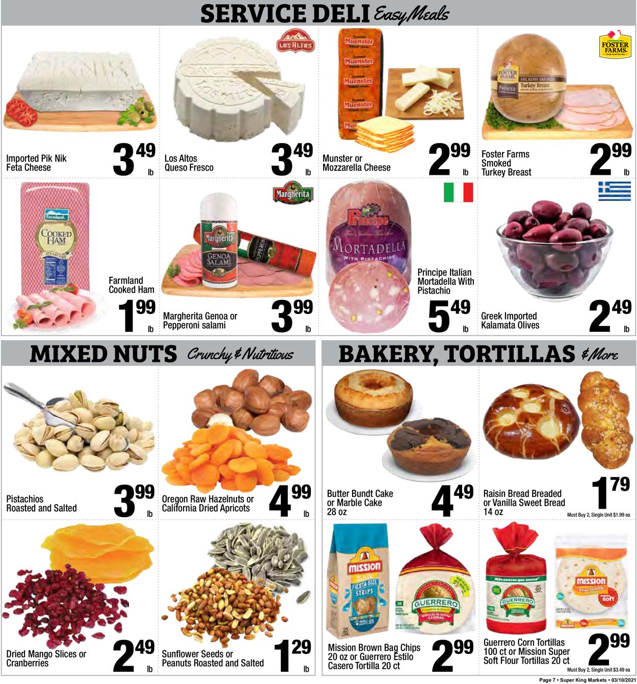 Super King Market Ad from 03/10/2021
