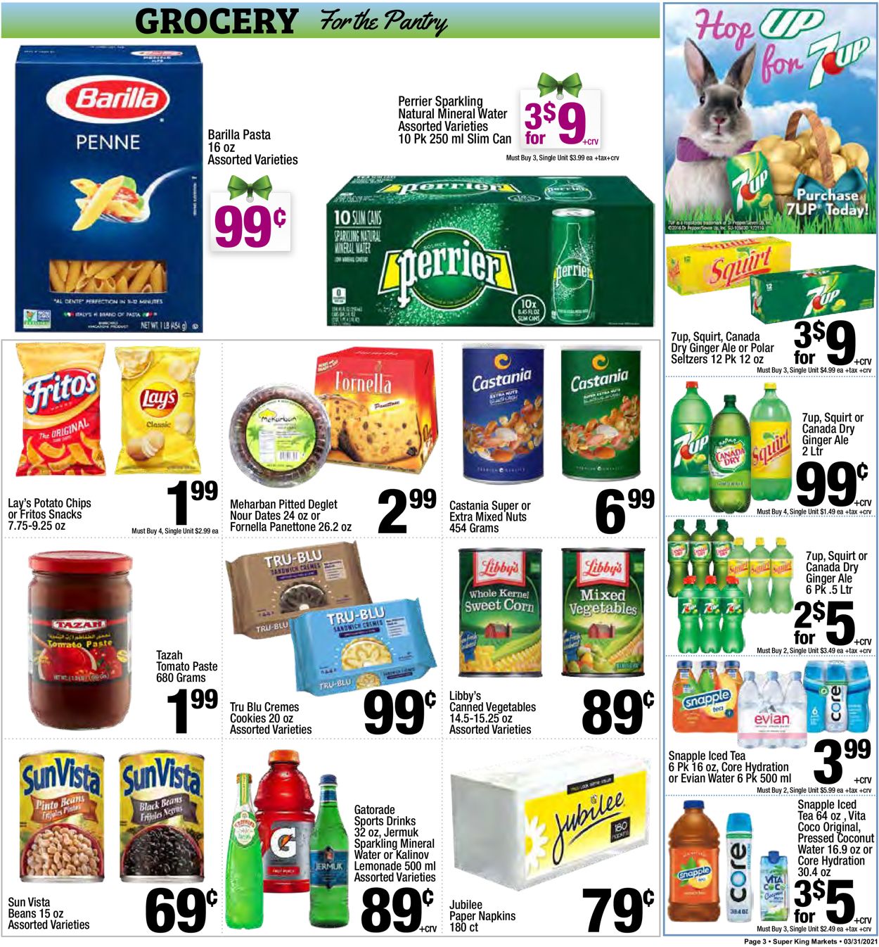 Super King Market Ad from 03/31/2021