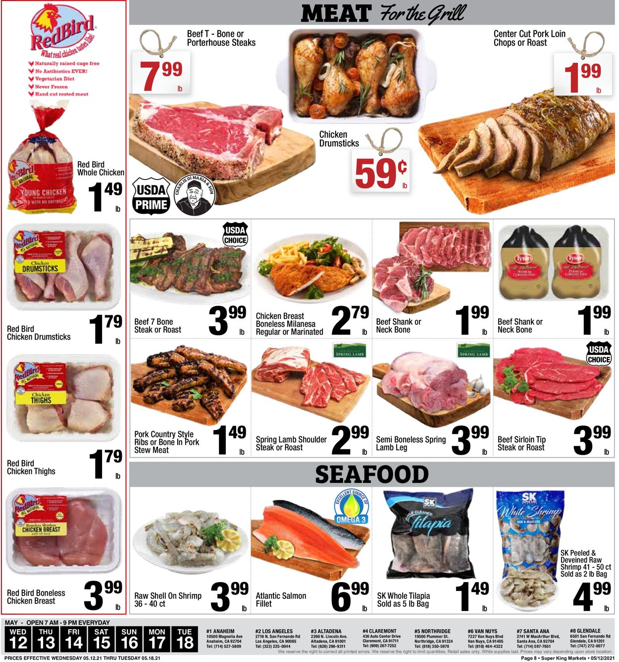 Super King Market Ad from 05/12/2021