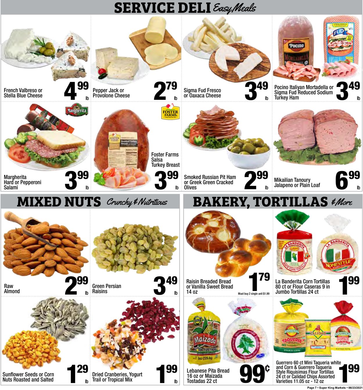 Super King Market Ad from 06/23/2021