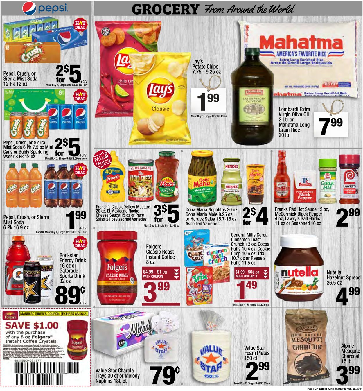 Super King Market Ad from 06/30/2021
