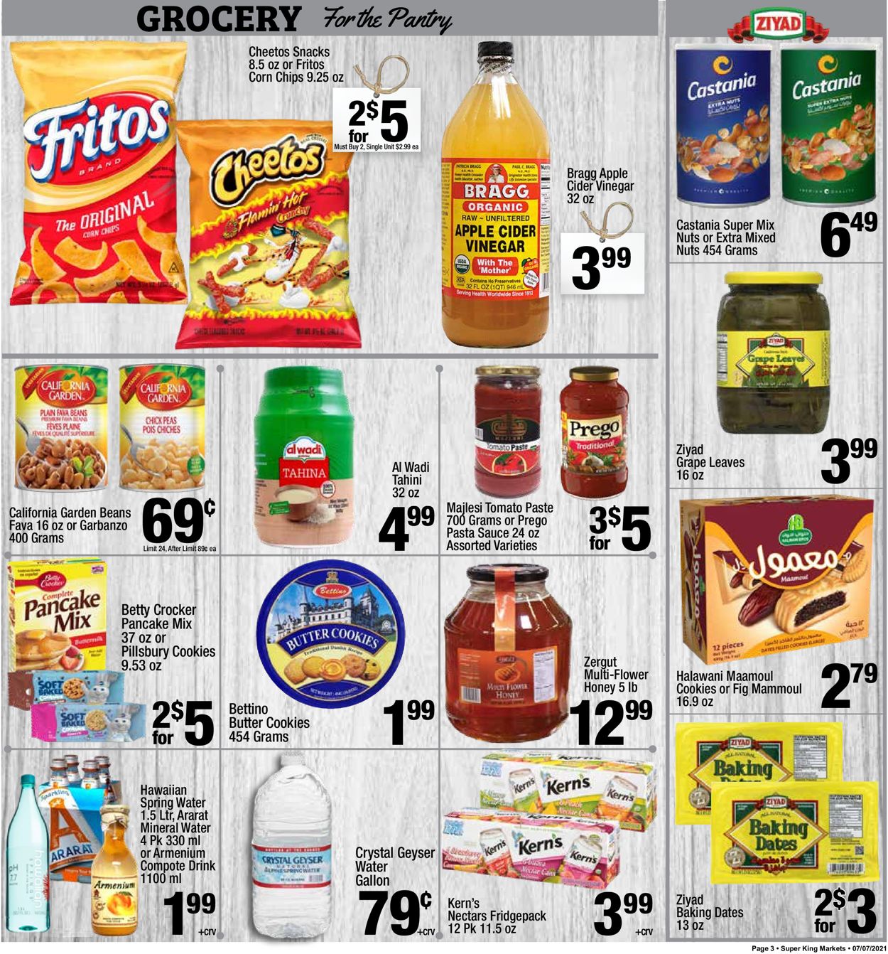 Super King Market Ad from 07/07/2021