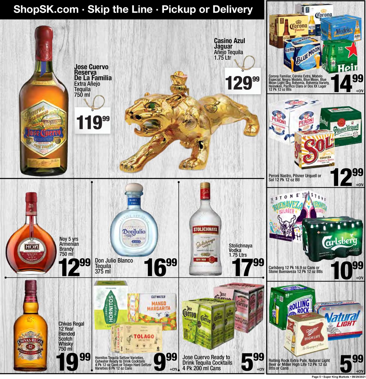 Super King Market Ad from 09/29/2021