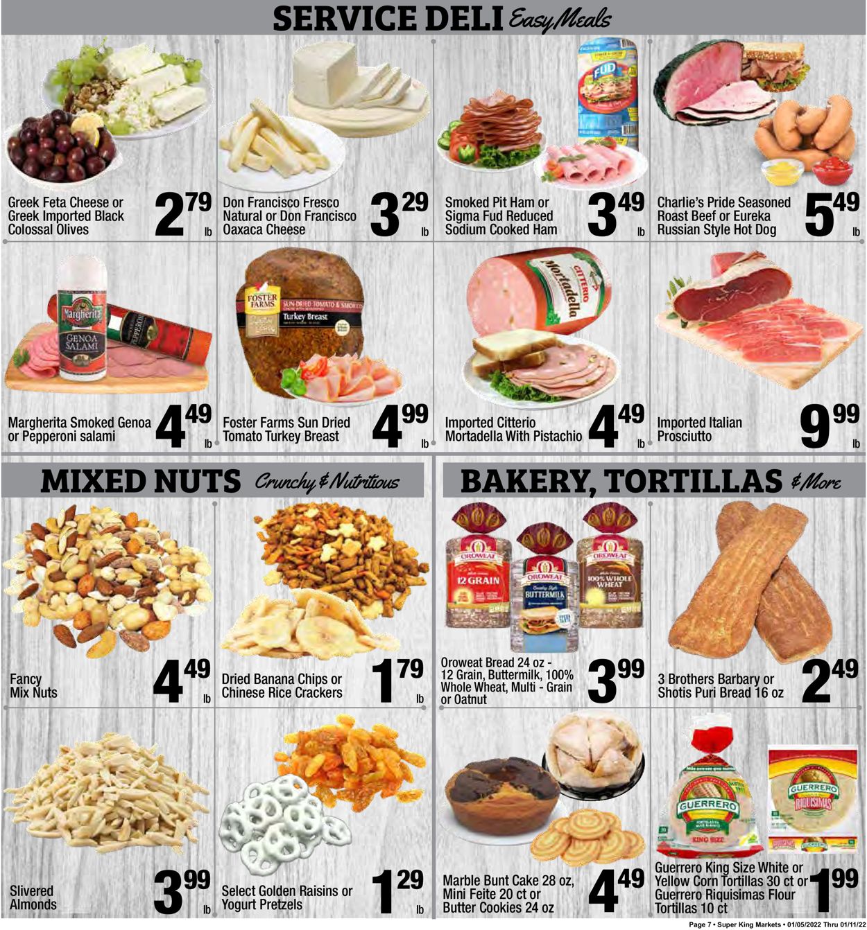 Super King Market Ad from 01/05/2022