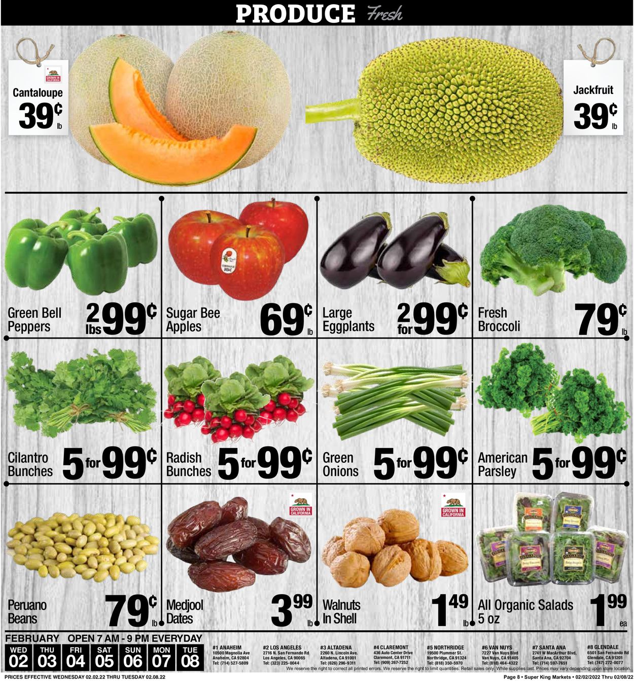 Super King Market Ad from 02/02/2022