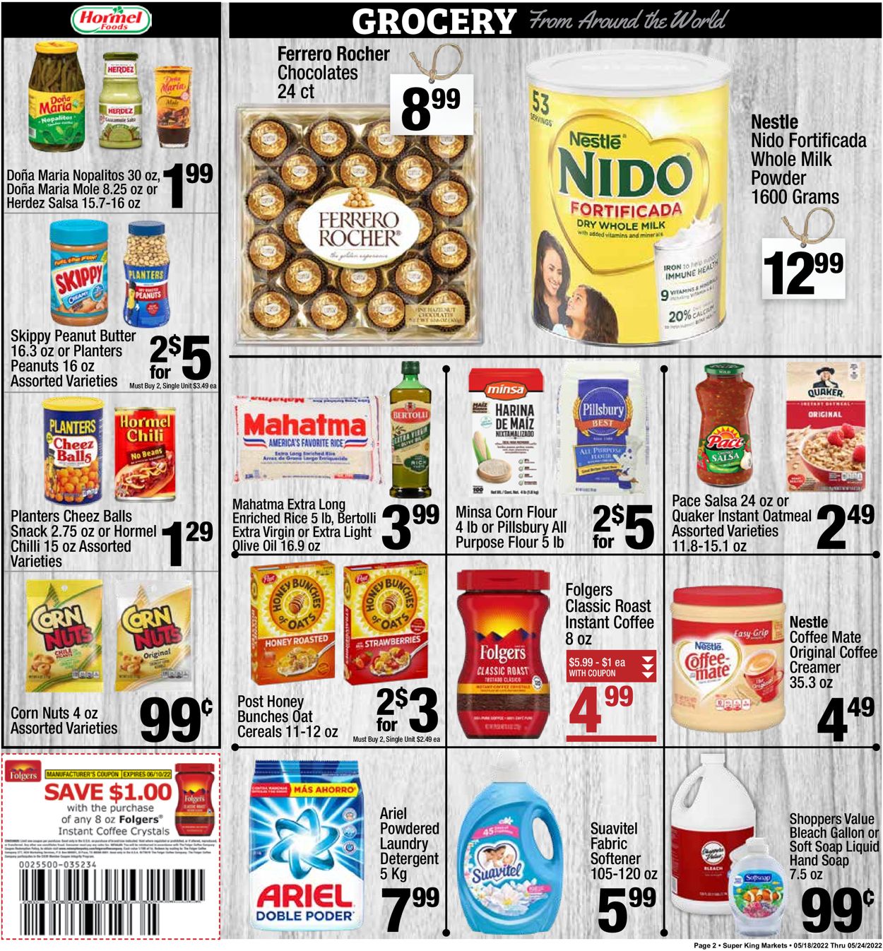 Super King Market Ad from 05/18/2022