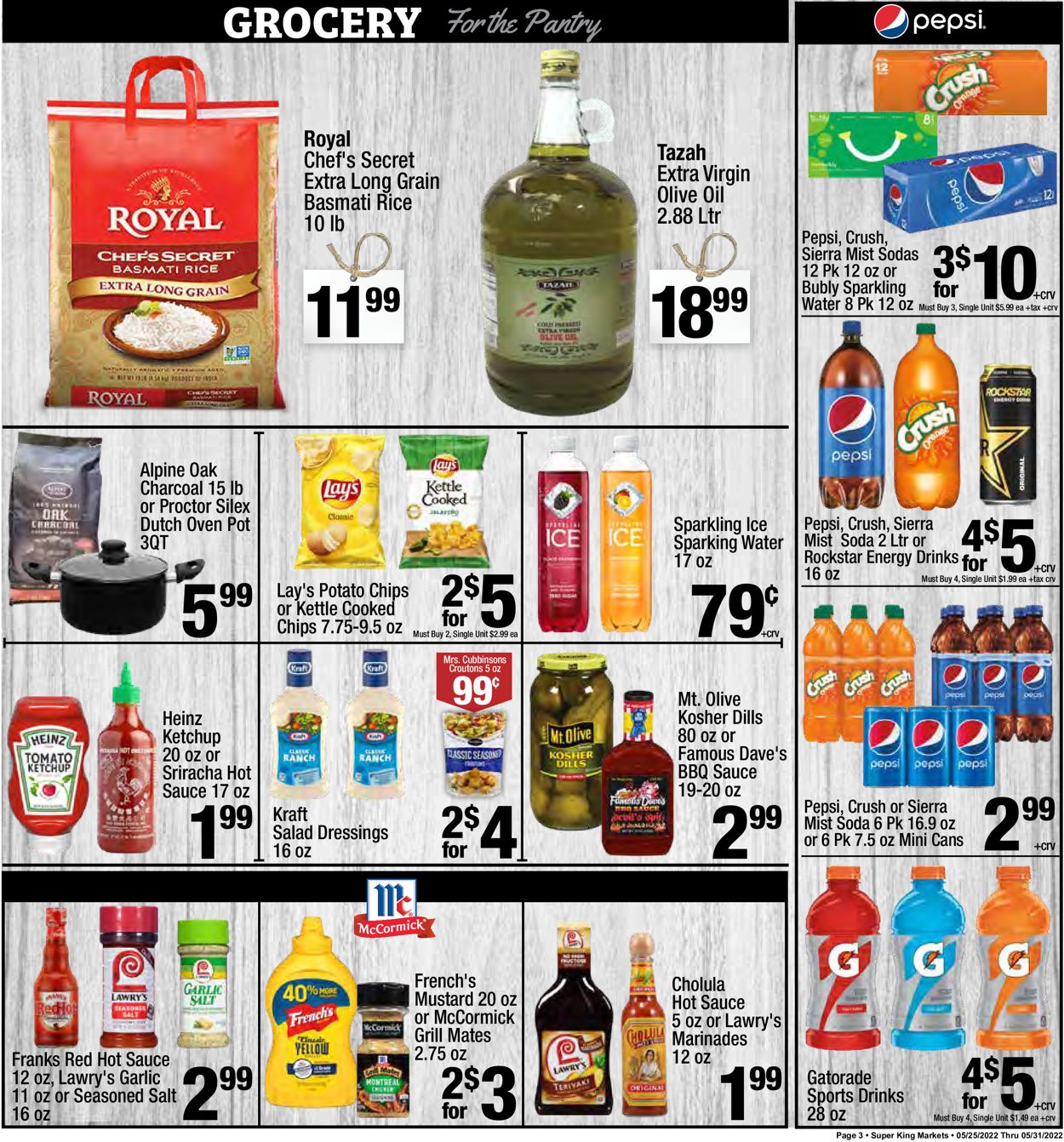 Super King Market Ad from 05/25/2022