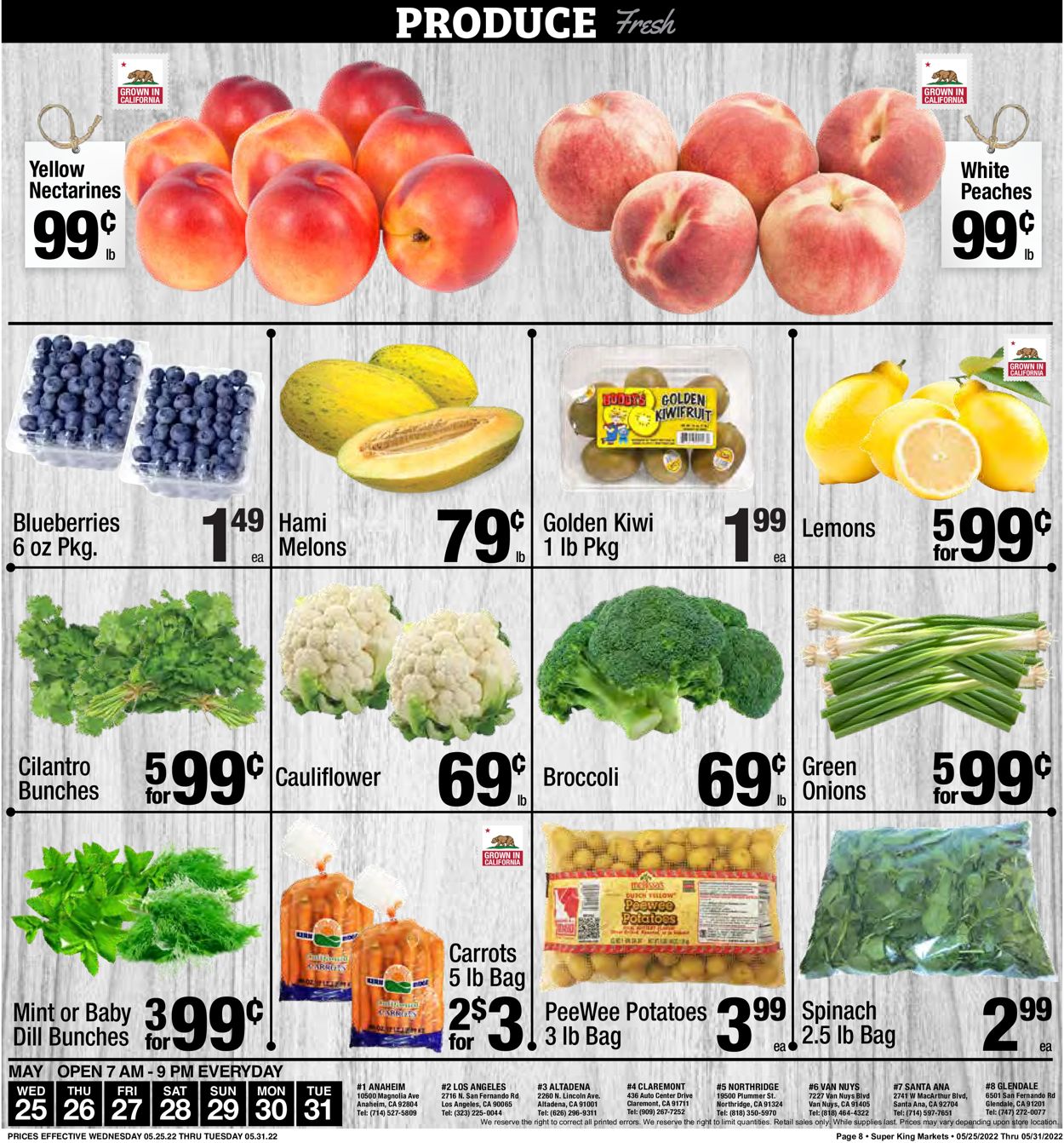 Super King Market Ad from 05/25/2022