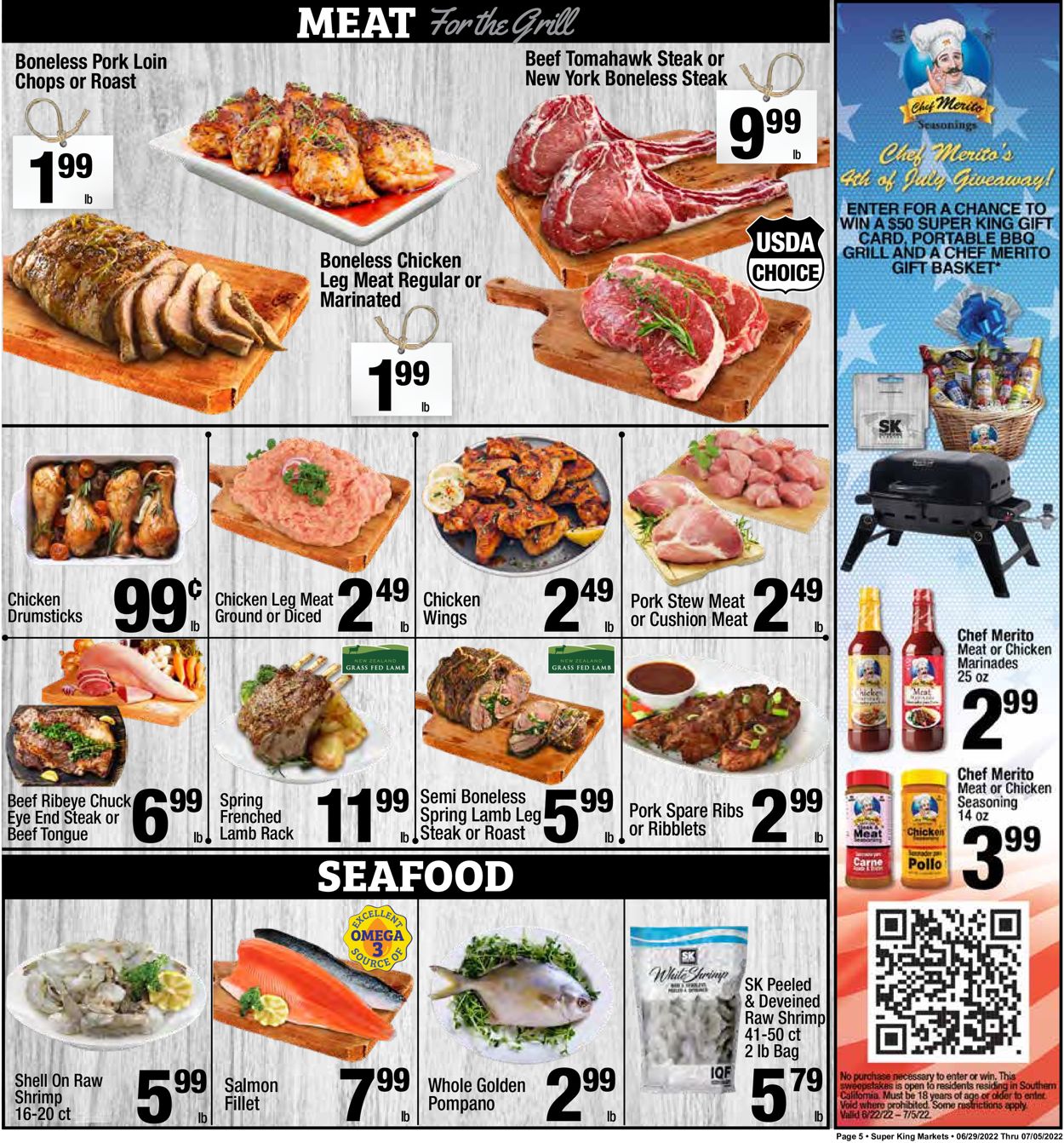 Super King Market Ad from 06/29/2022