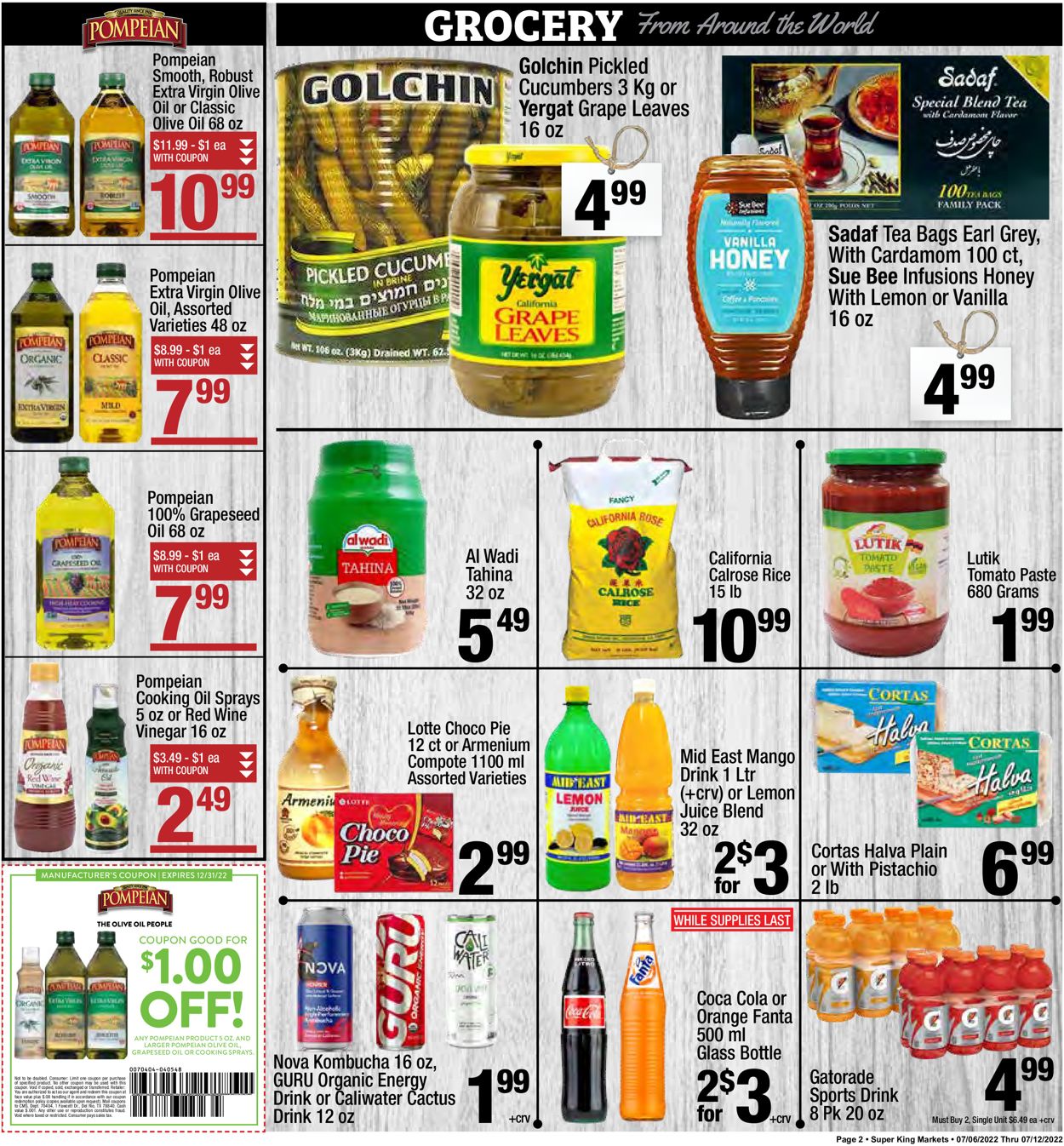 Super King Market Ad from 07/06/2022