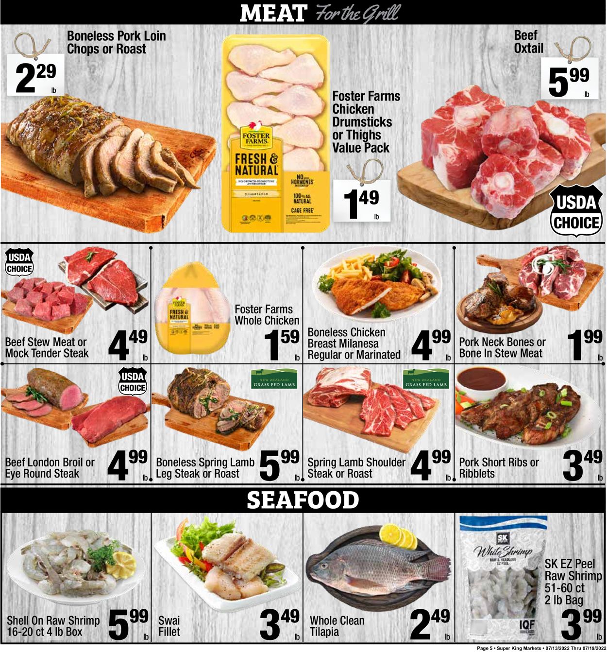 Super King Market Ad from 07/13/2022
