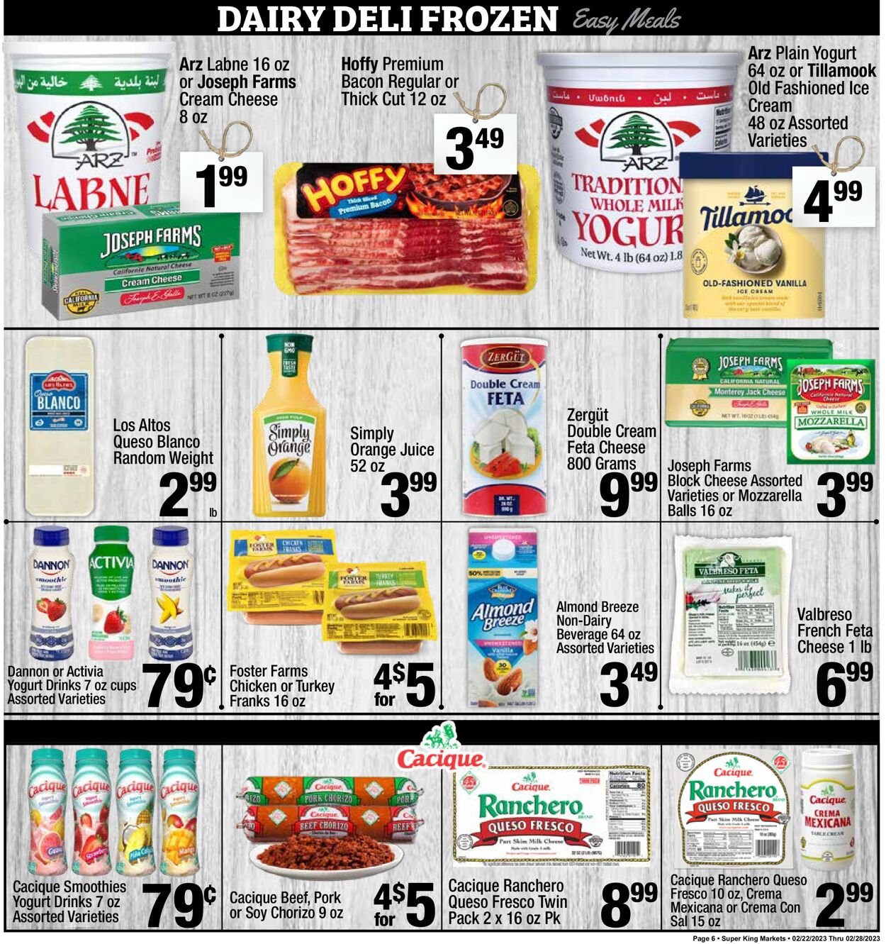 Super King Market Ad from 02/22/2023