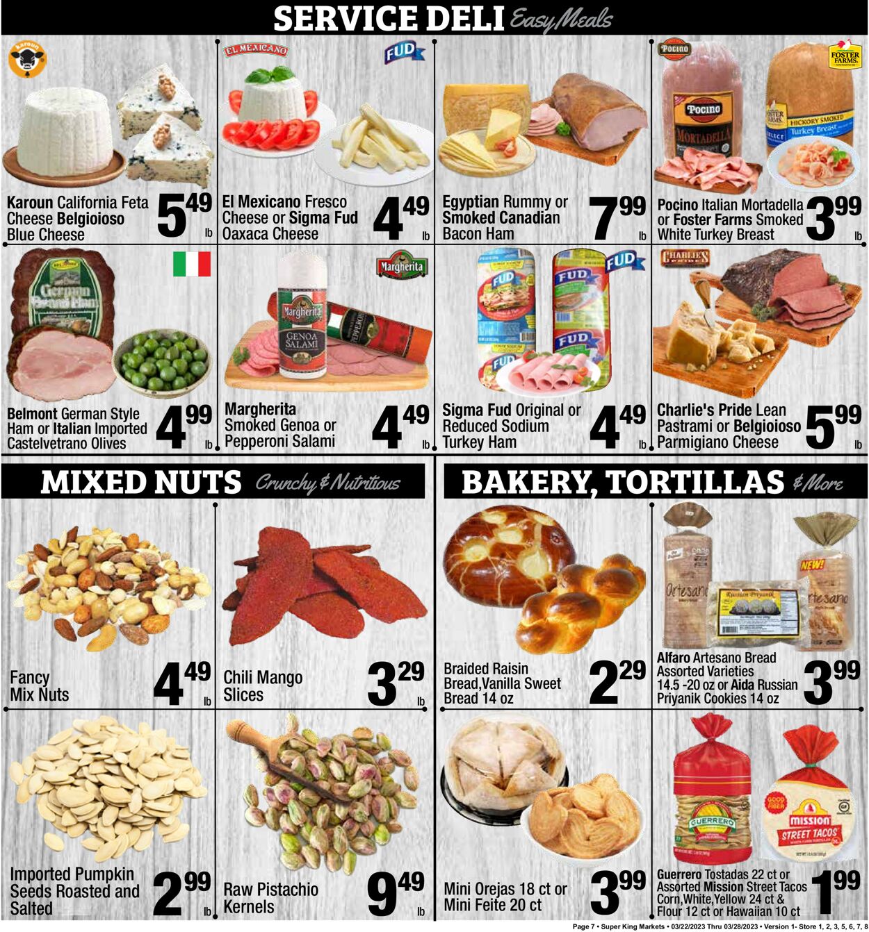 Super King Market Ad from 03/22/2023