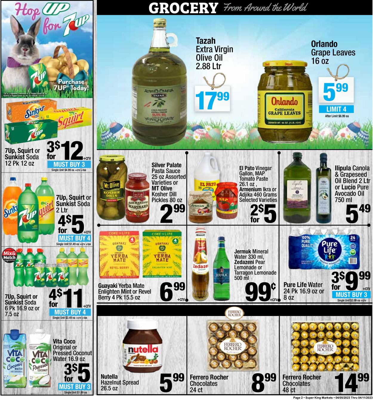 Super King Market Ad from 04/05/2023