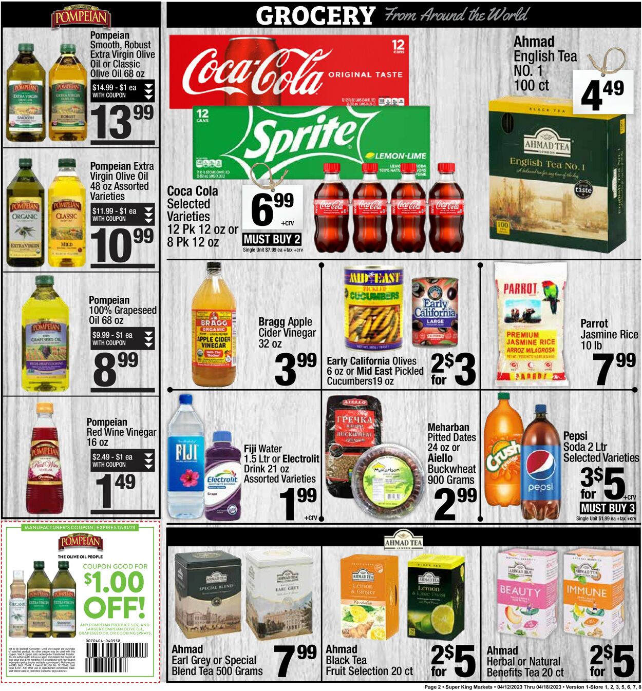 Super King Market Ad from 04/12/2023