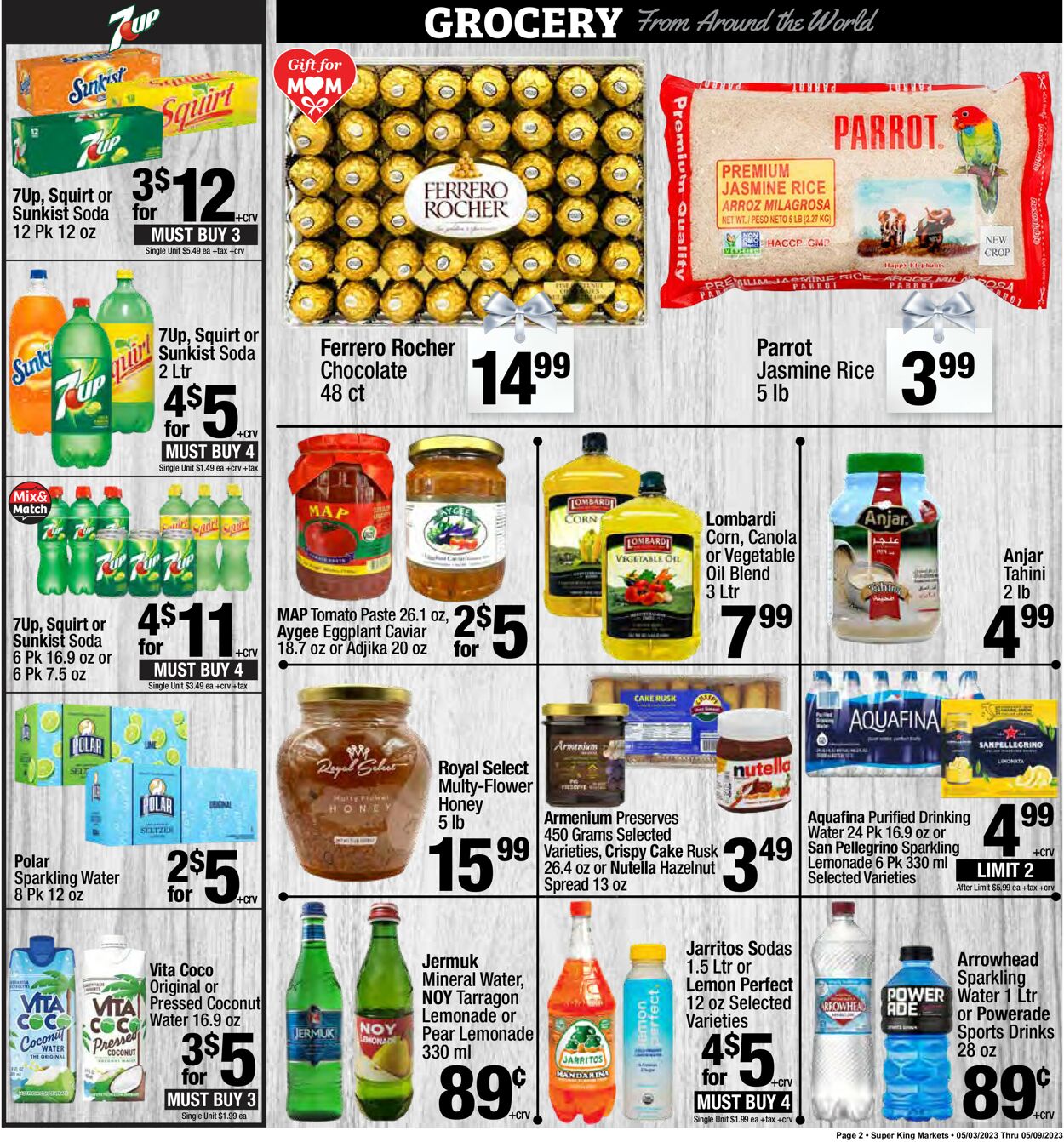 Super King Market Ad from 05/03/2023