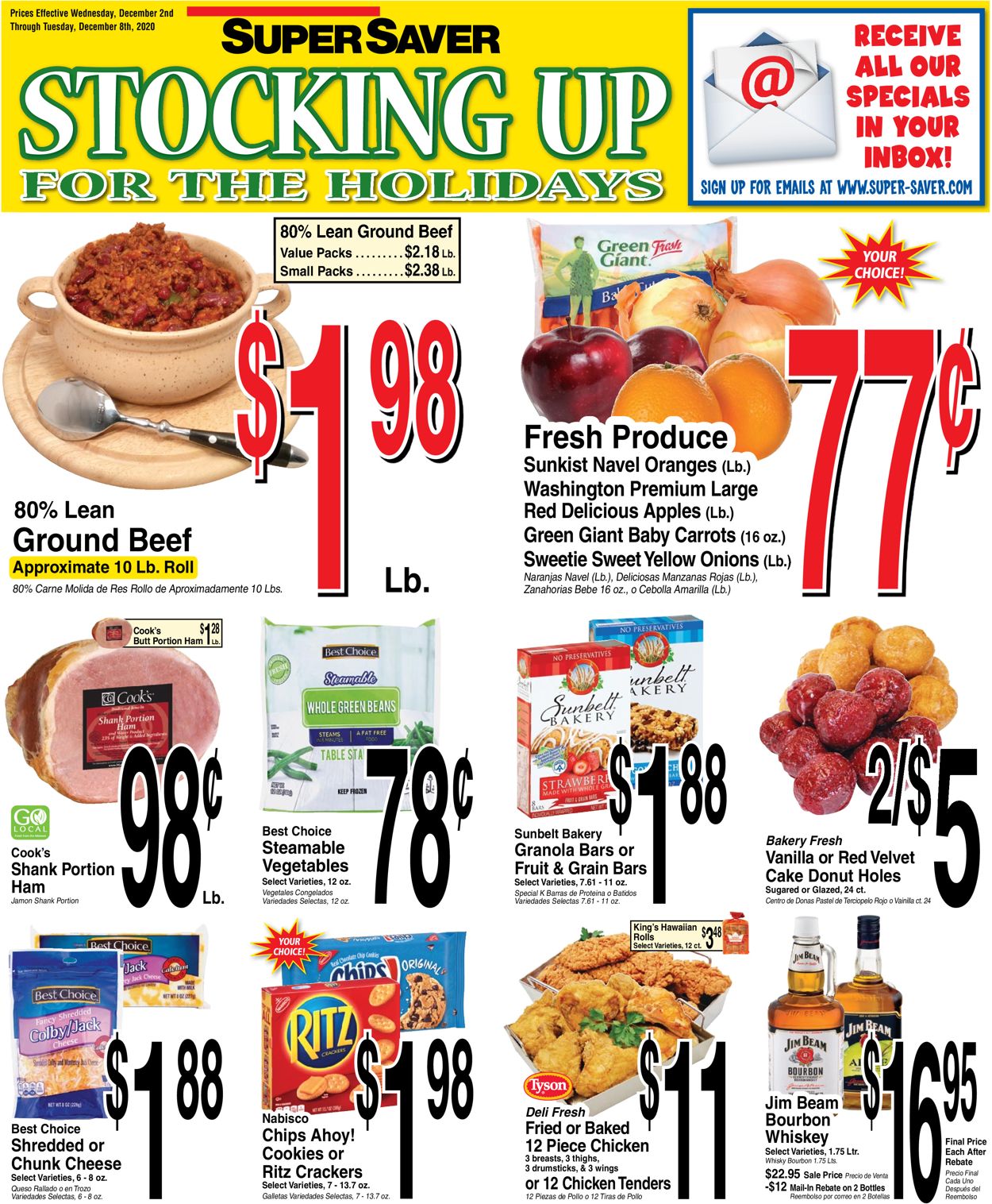 Super Saver Ad from 12/02/2020