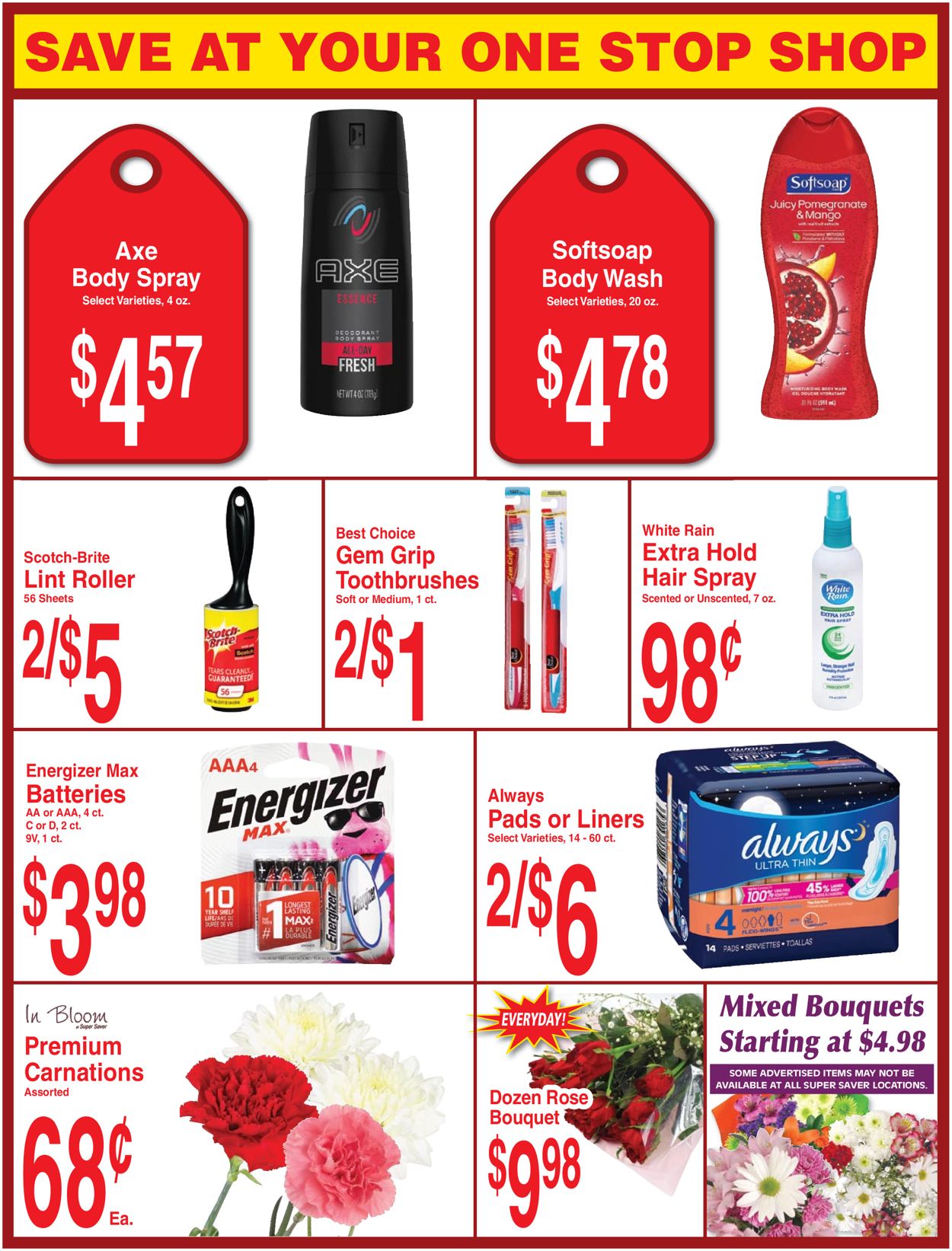 Super Saver Ad from 12/30/2020