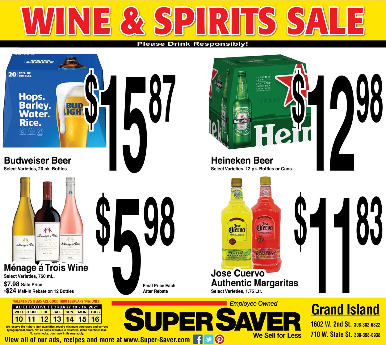 Super Saver Ad from 02/10/2021