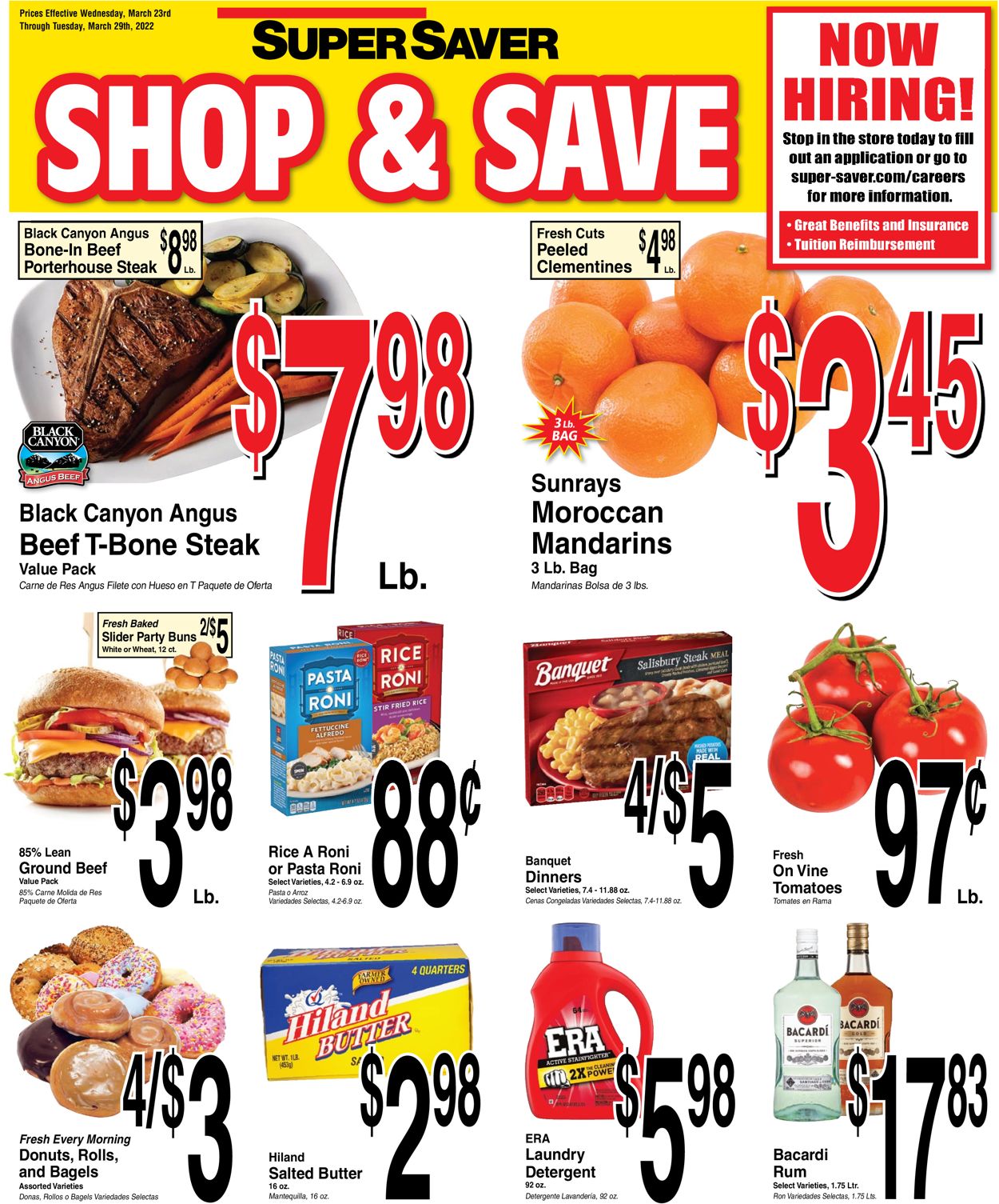 Super Saver Ad from 03/23/2022