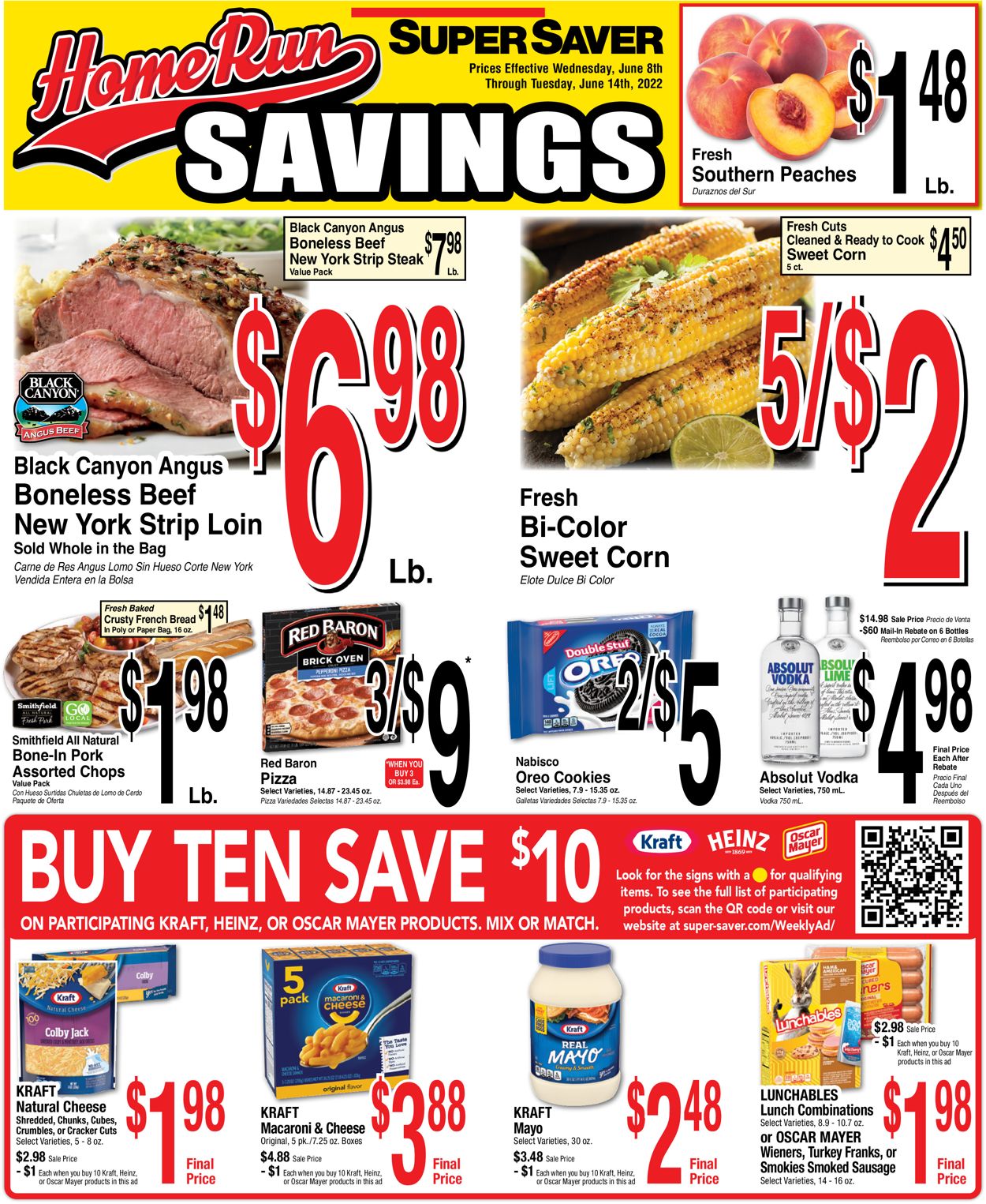 Super Saver Ad from 06/08/2022