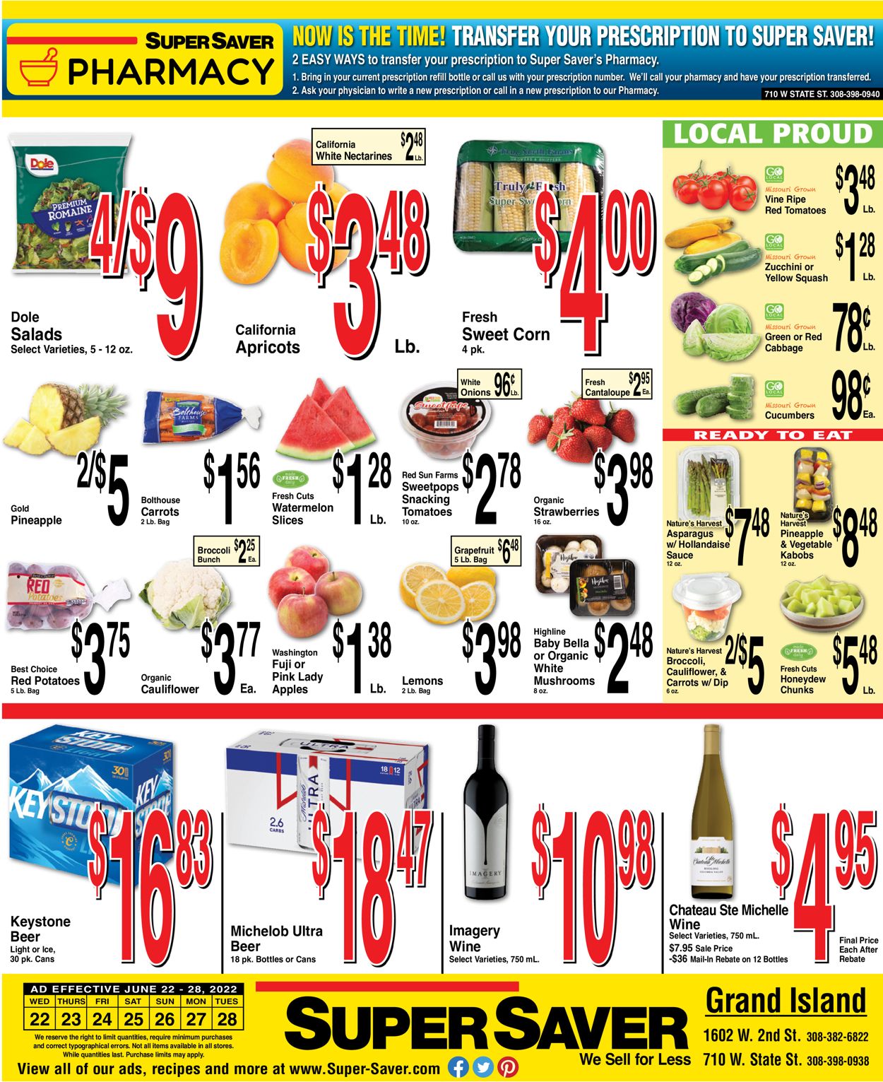 Super Saver Ad from 06/22/2022