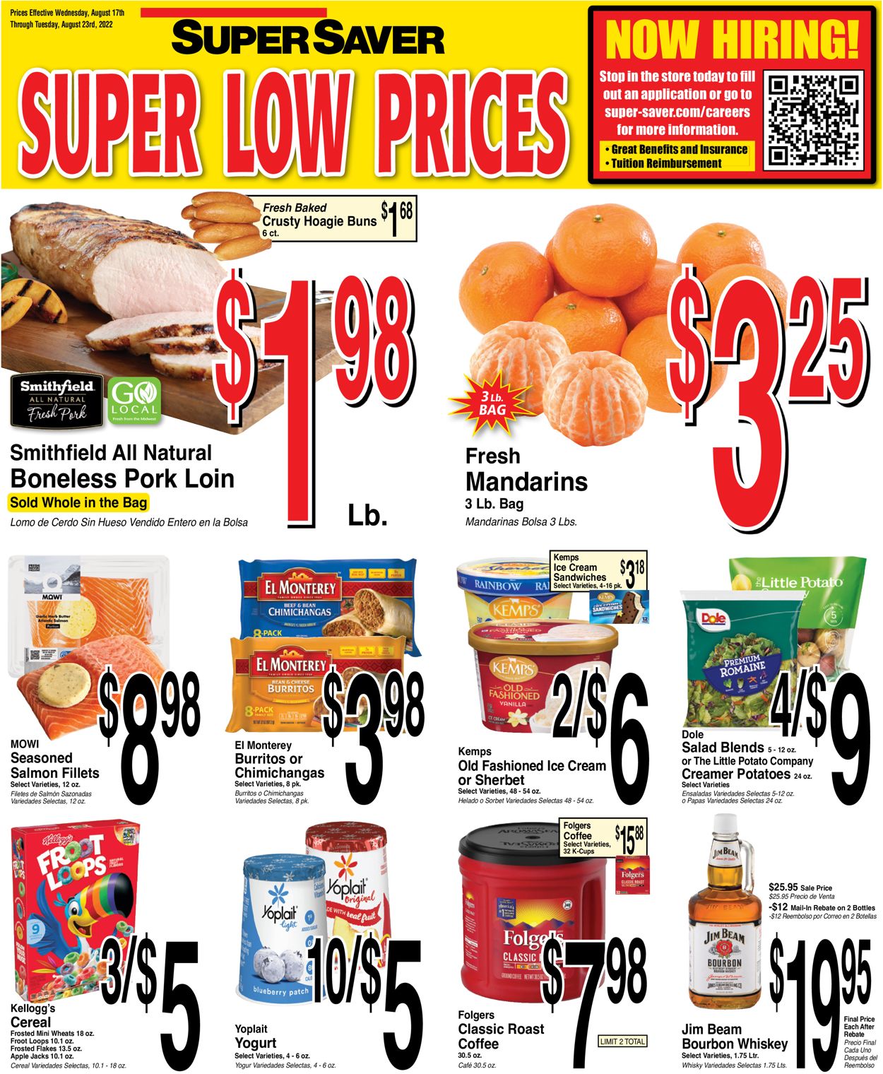 Super Saver Ad from 08/17/2022
