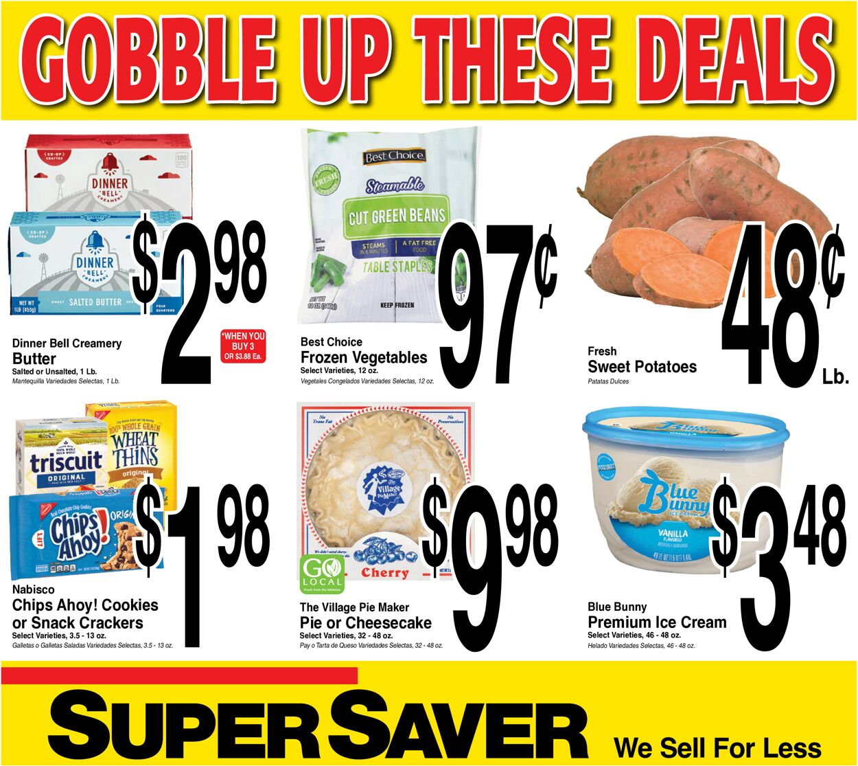 Super Saver Ad from 11/16/2022
