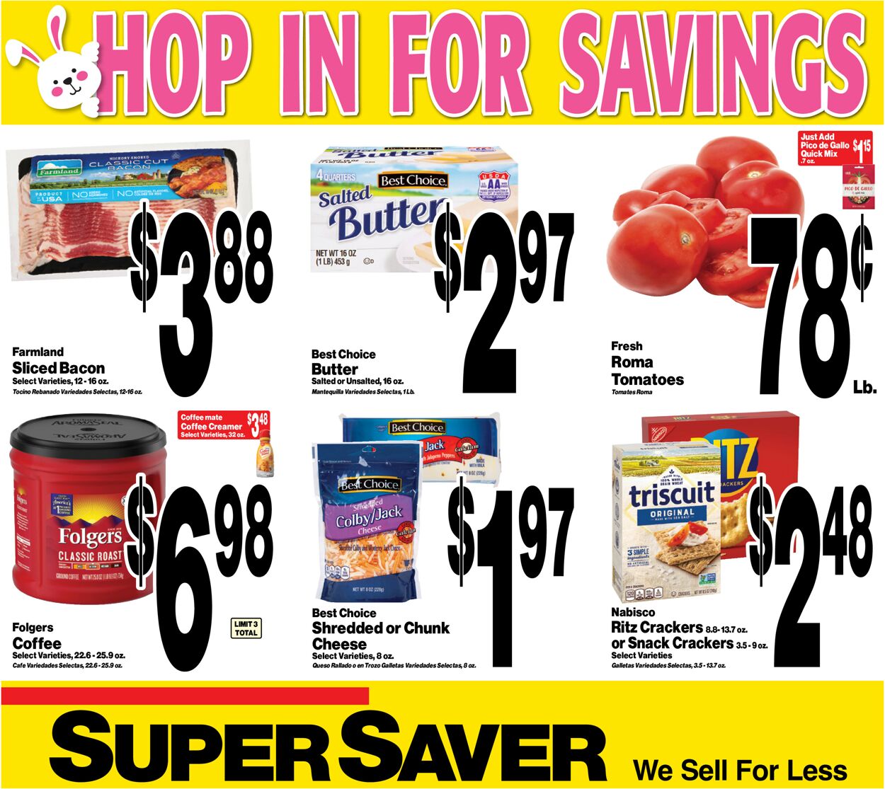 Super Saver Ad from 04/05/2023