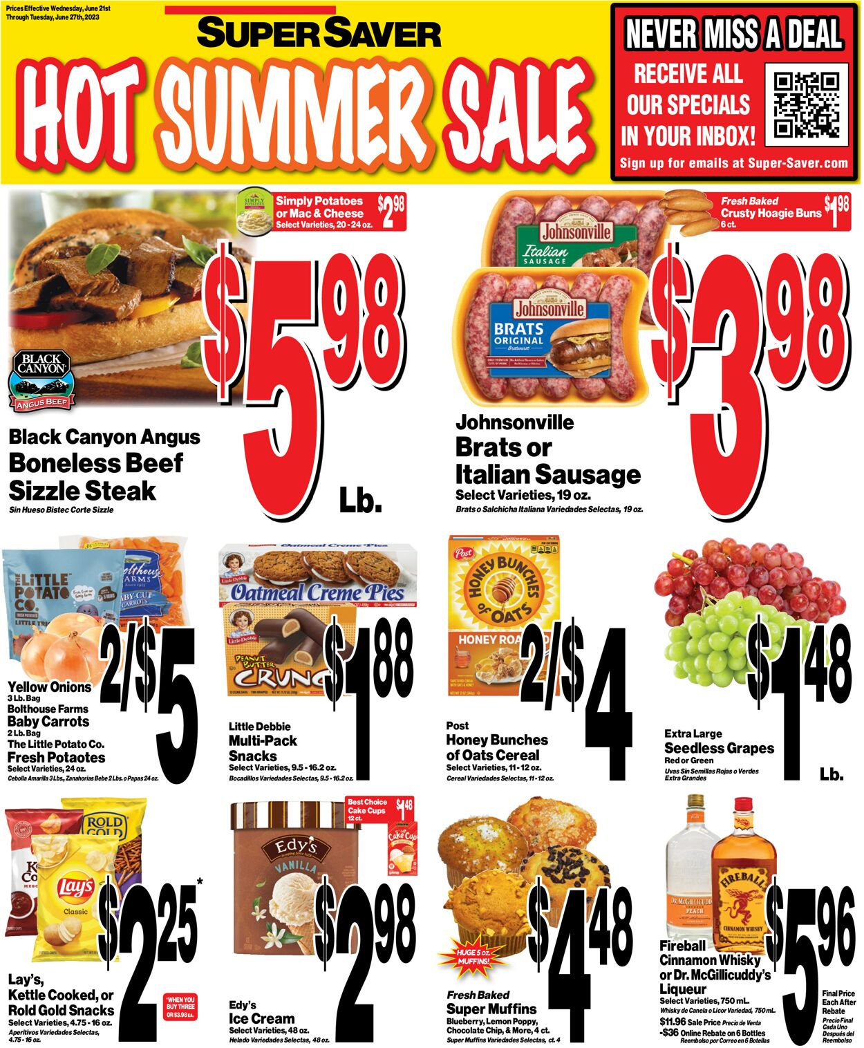 Super Saver Ad from 06/21/2023
