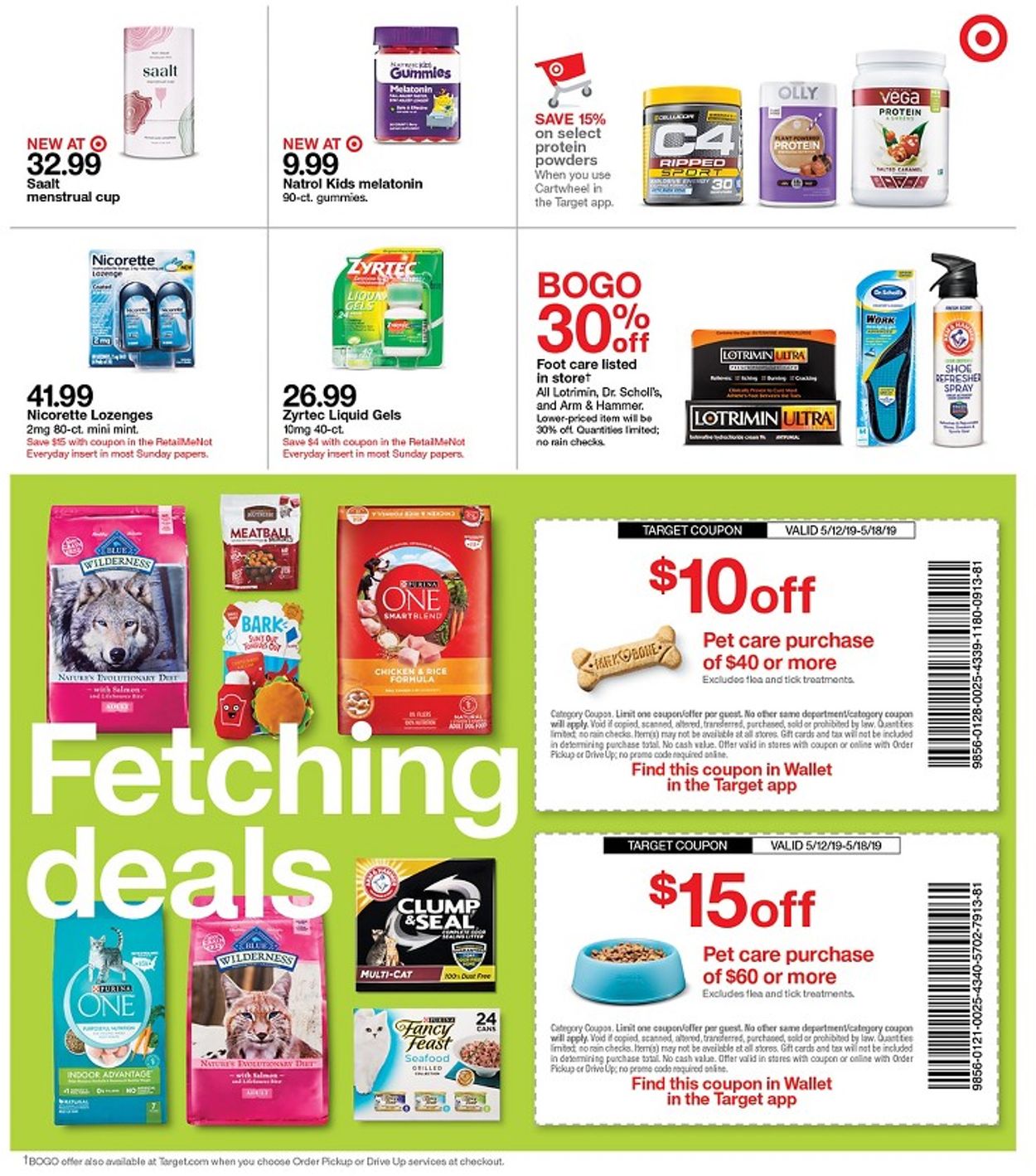 Target Ad from 05/12/2019