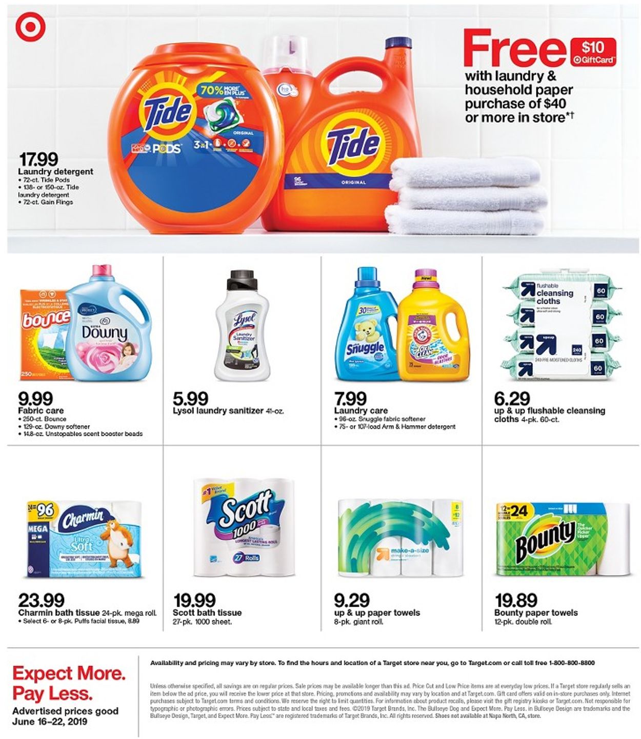 Target Ad from 06/16/2019