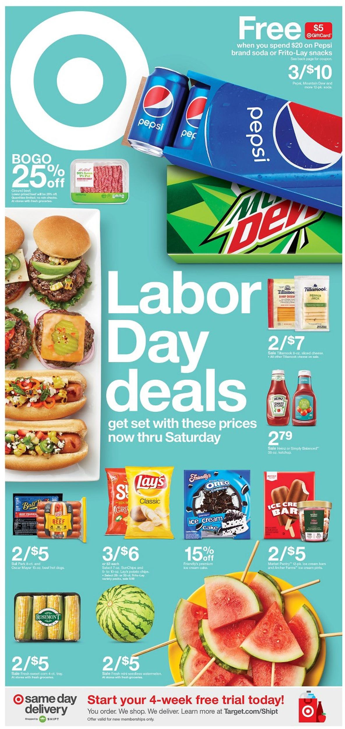 Target Ad from 08/28/2019