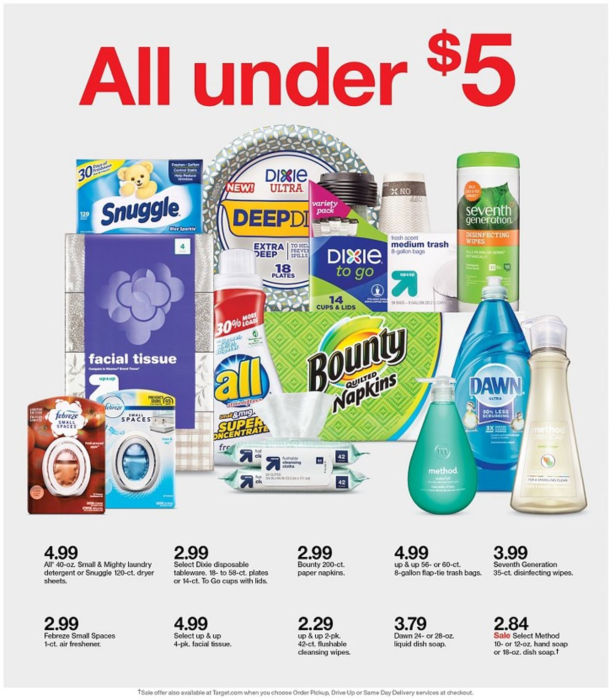 Target Ad from 10/13/2019