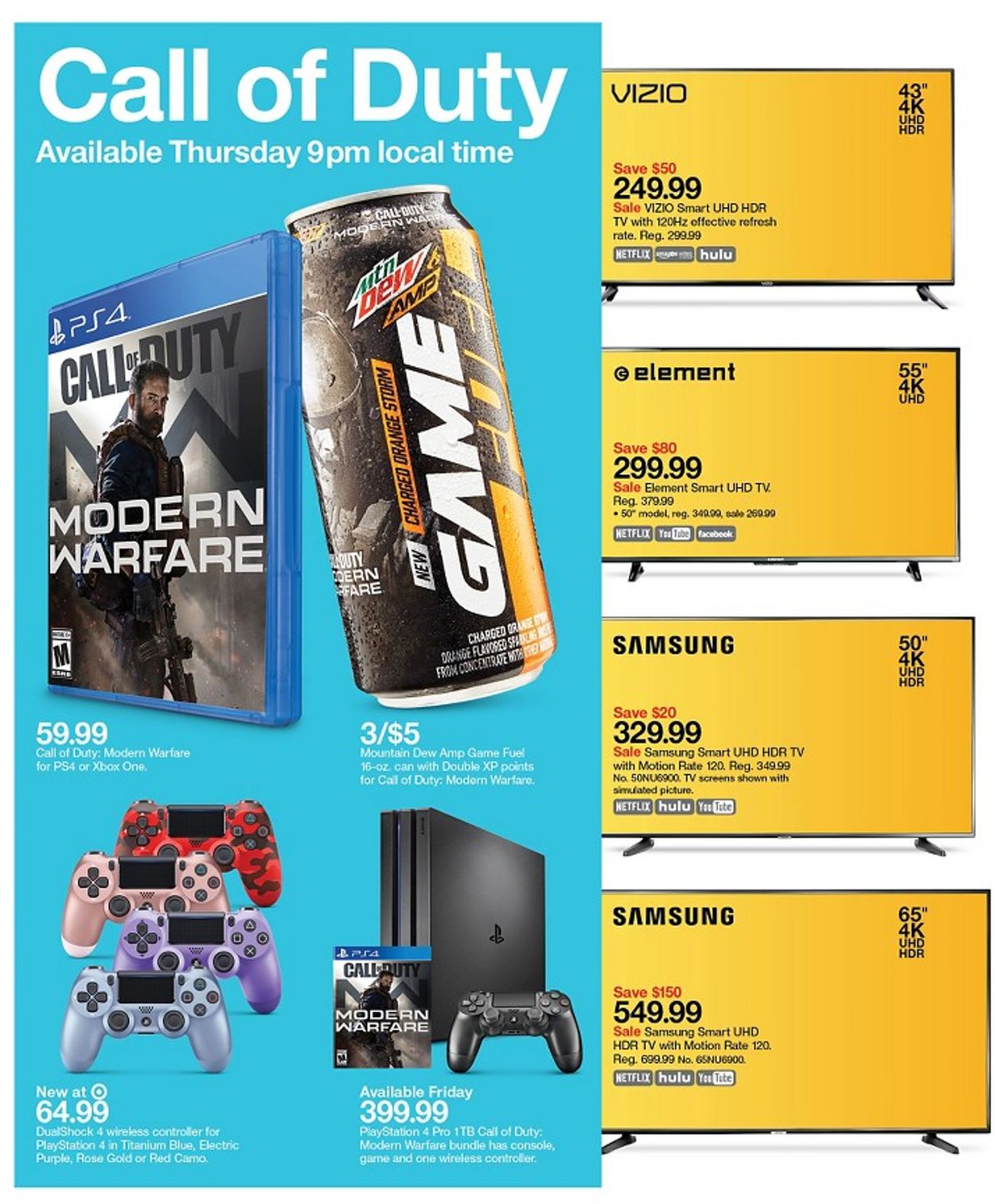 Target Ad from 10/20/2019