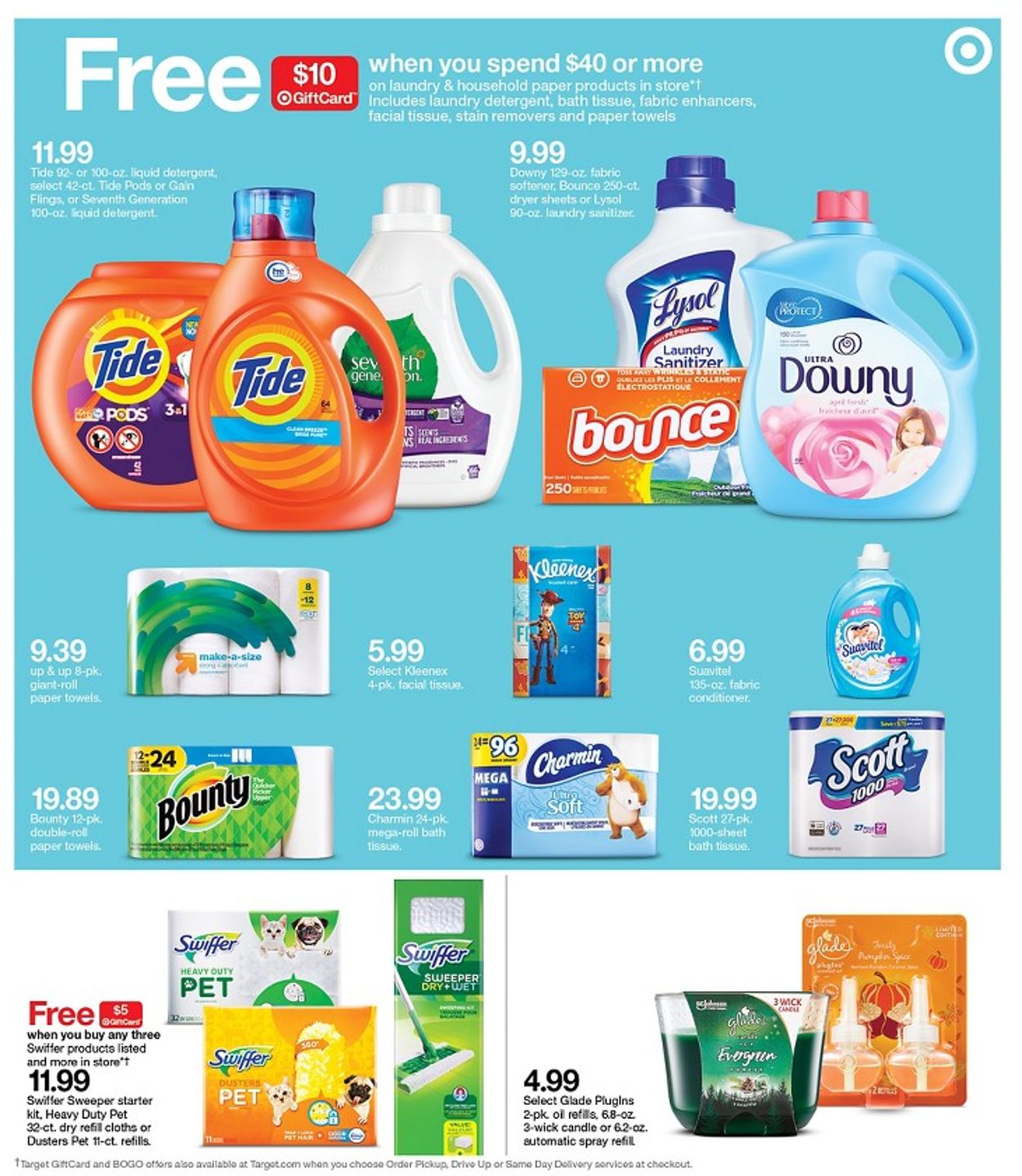 Target Ad from 10/20/2019