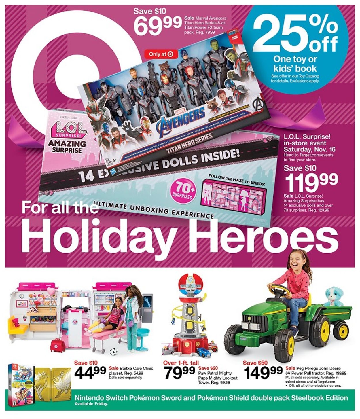 Target Ad from 11/10/2019