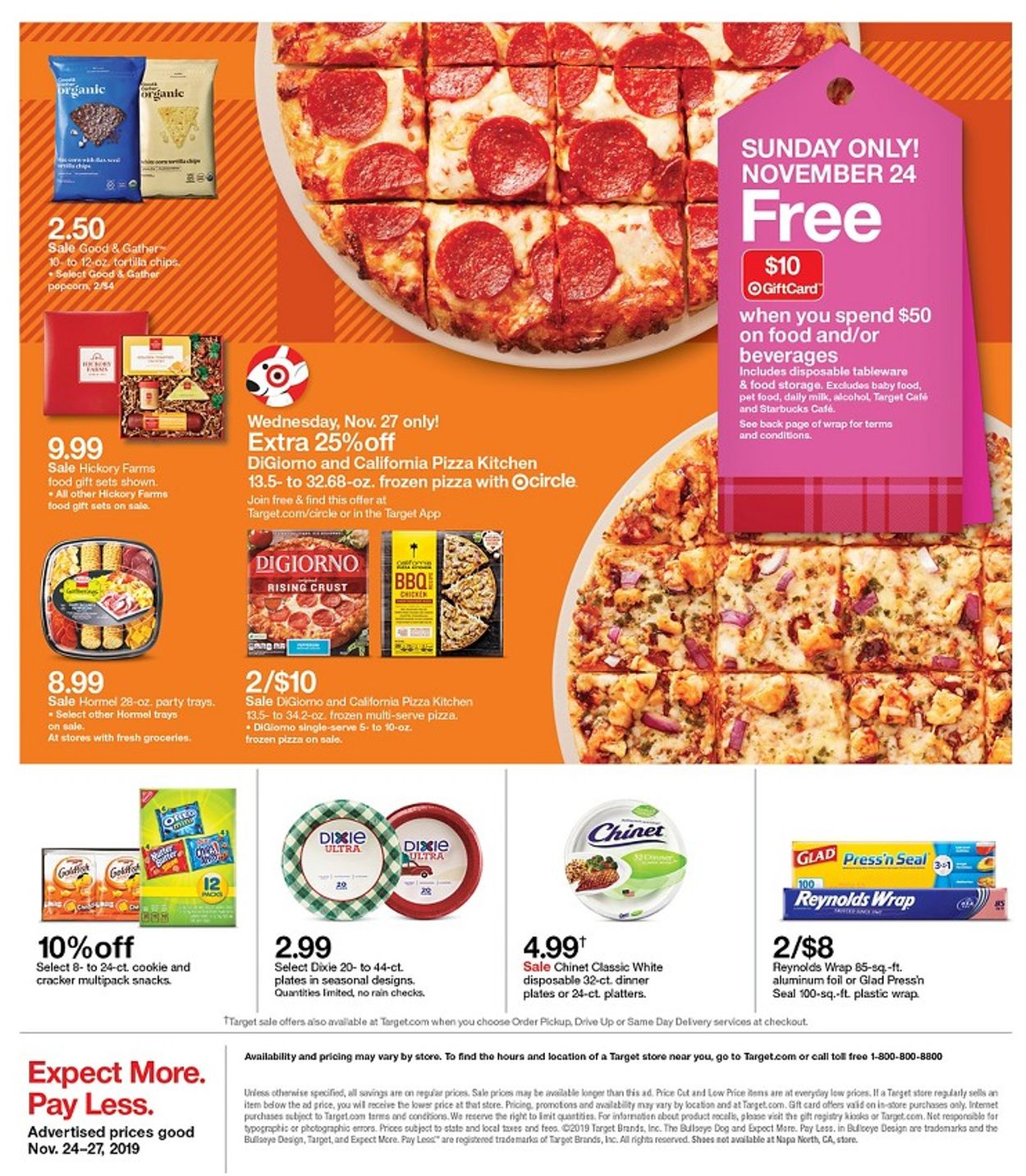 Target Ad from 11/24/2019