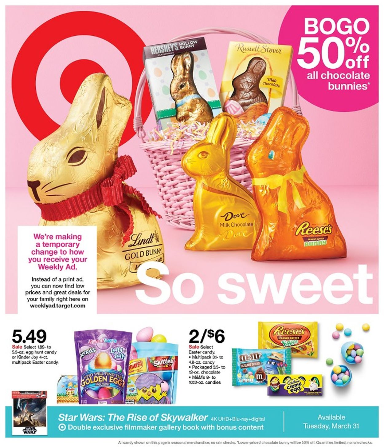 Target Ad from 03/29/2020