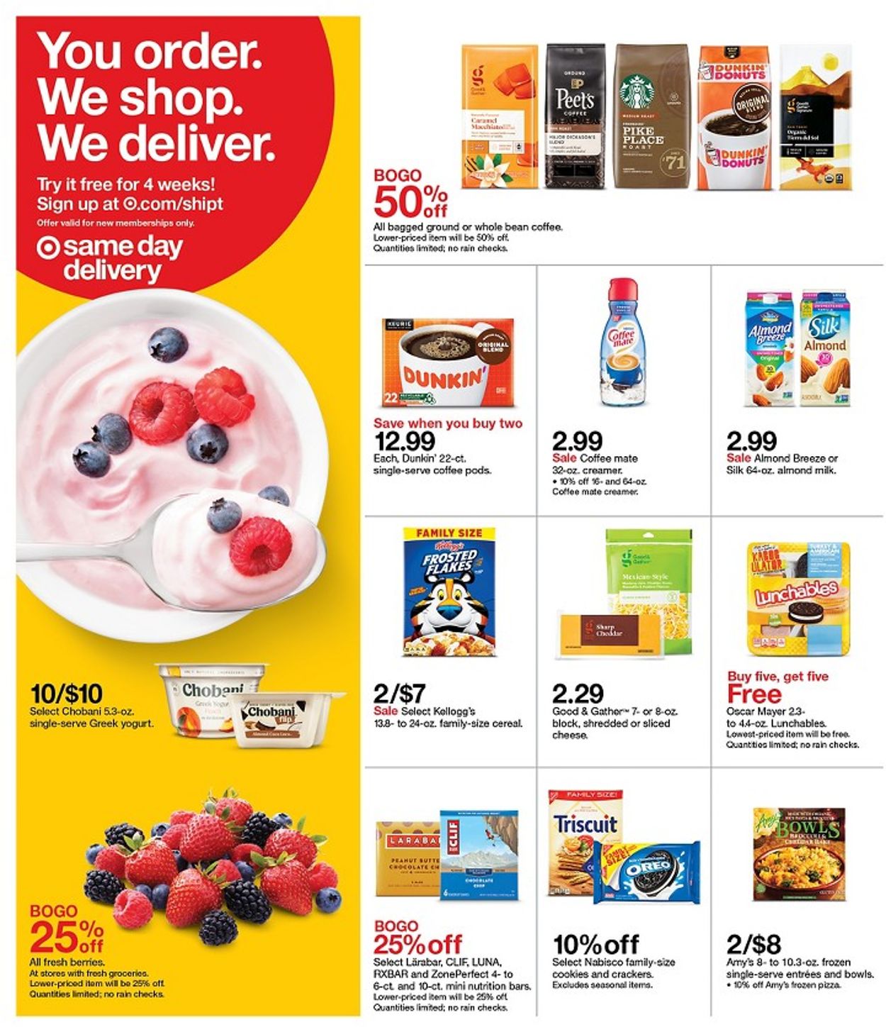 Target Ad from 10/25/2020